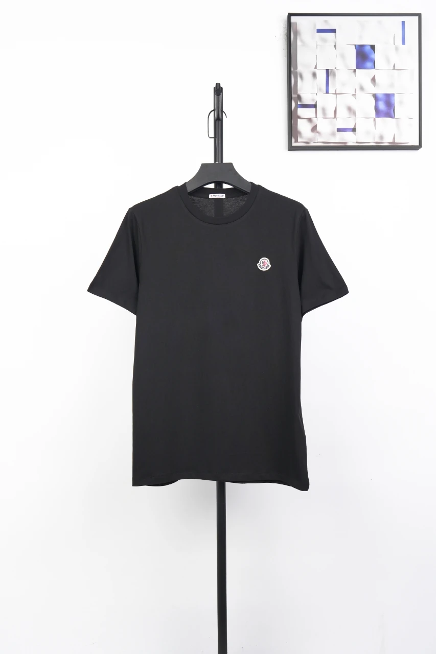Moncler Black Logo Crewneck T-Shirt product photo from LabelPicks