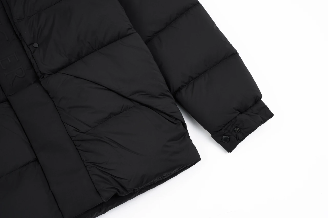 Moncler Black Paneled Quilted Down Jacket product photo from LabelPicks