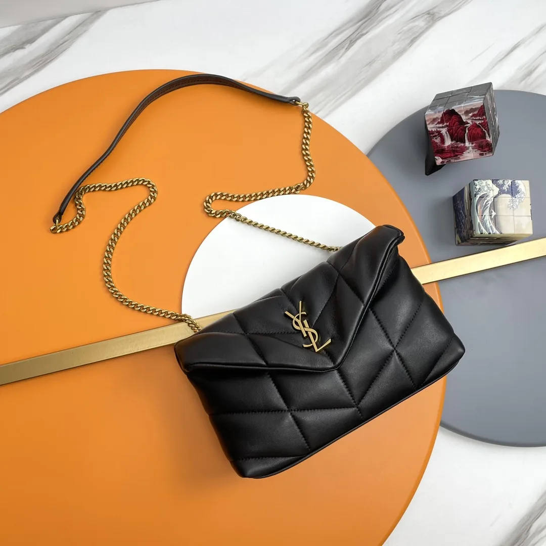 Saint Laurent Quilted Leather Shoulder Bag product photo from LabelPicks