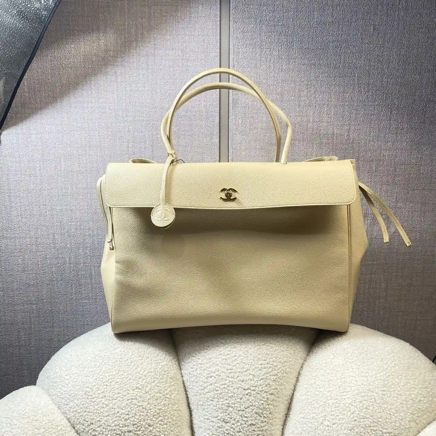 Chanel Grained Leather Tote Bag product photo from LabelPicks
