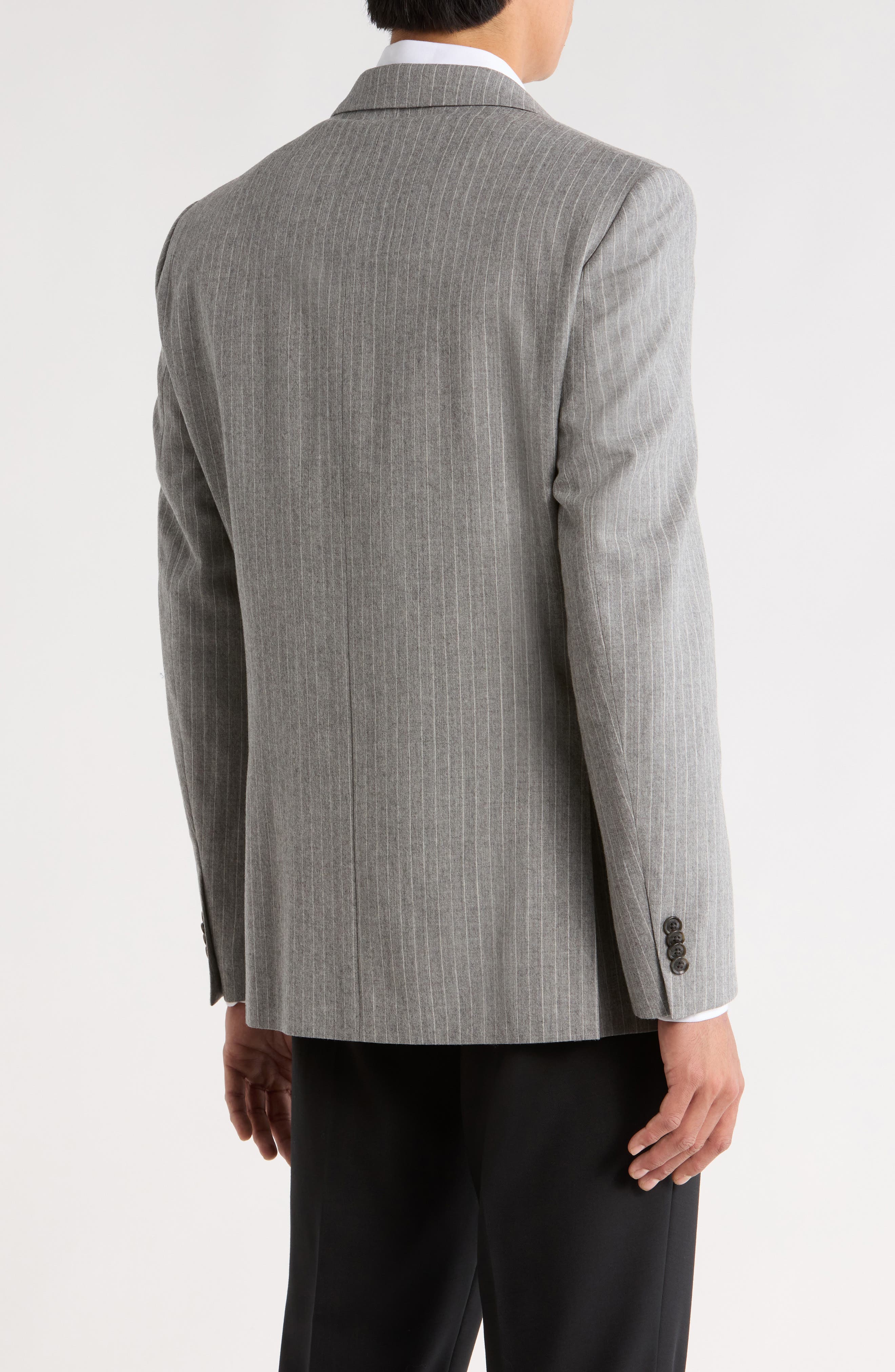 Tommy Hilfiger Pinstripe Wool Two-Button Sport Coat