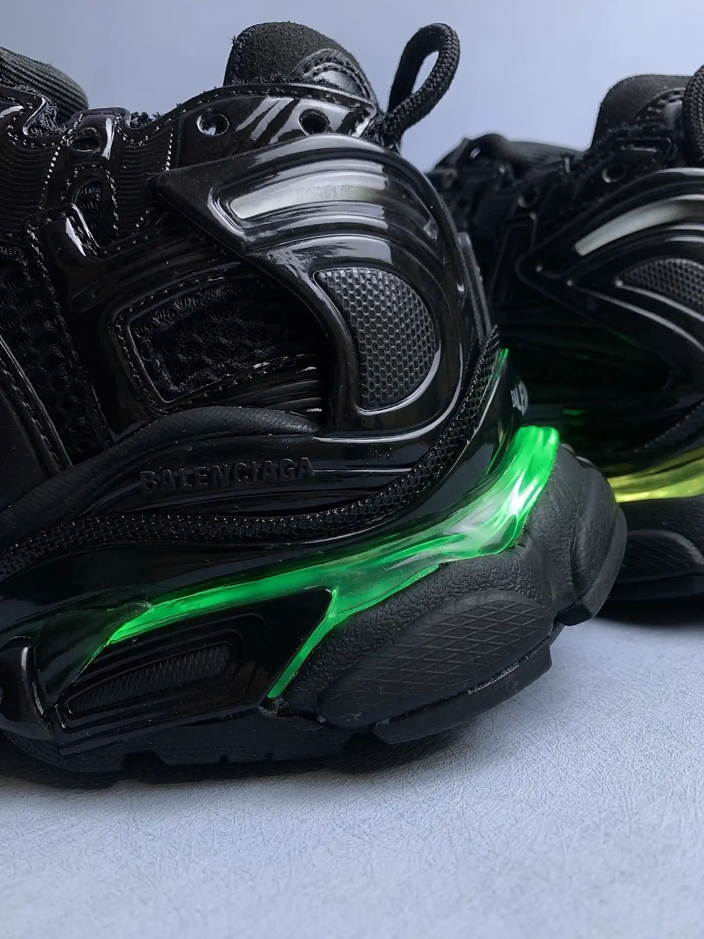 Balenciaga Runner LED Sneaker in Black product photo from LabelPicks
