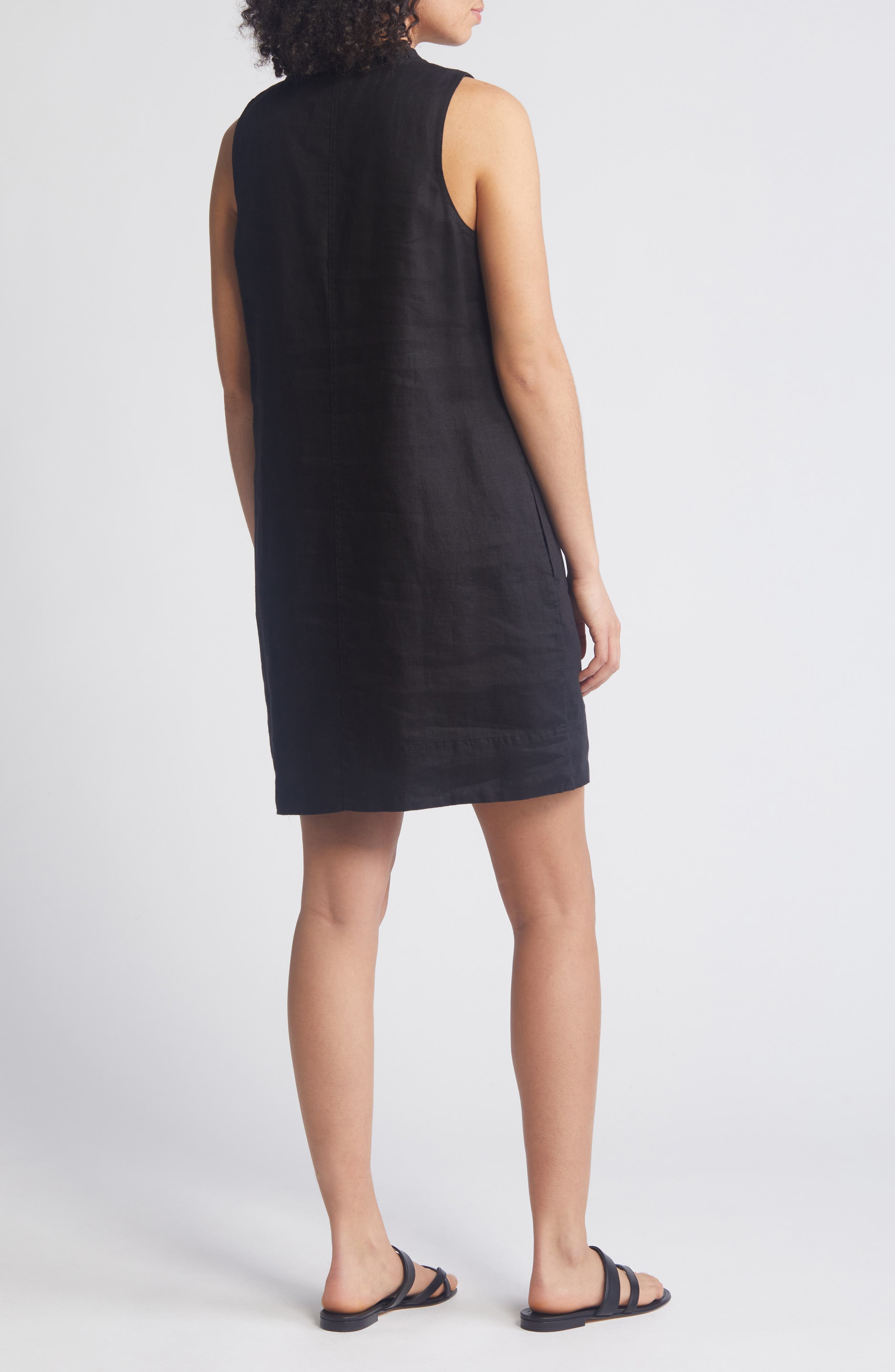 Tommy Bahama Two Palms Double Ruffle Linen Dress