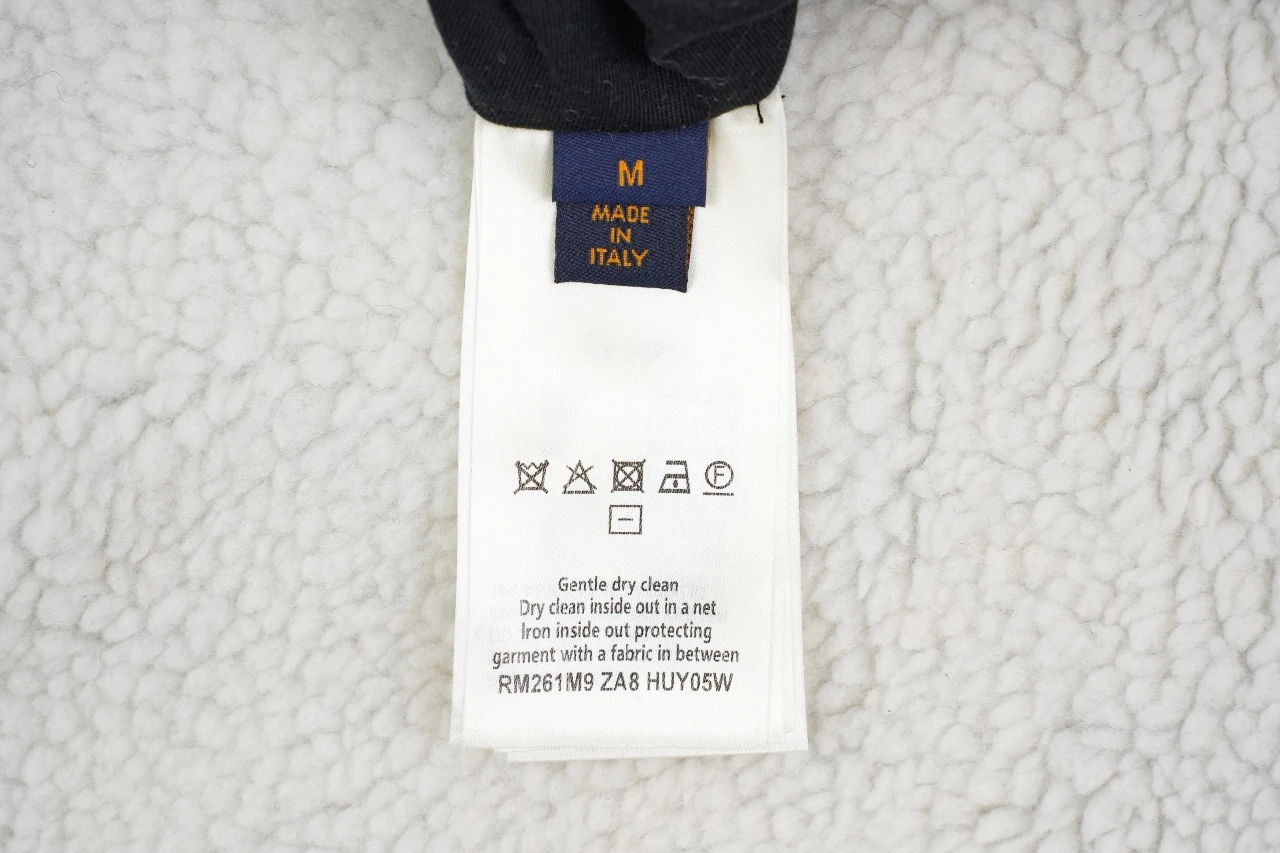 Louis Vuitton Black Reversible Sherpa Hooded Vest product photo from LabelPicks