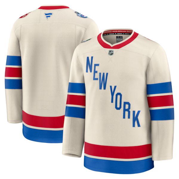New York Rangers  2026 NHL Winter Classic Premium Jersey - Beige