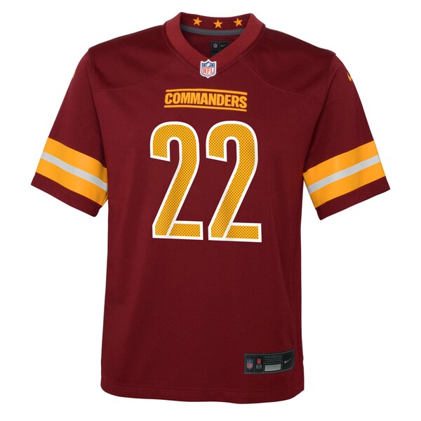 Jacory Croskey-Merritt Washington Commanders Nike Youth Team Game Jersey - Burgundy