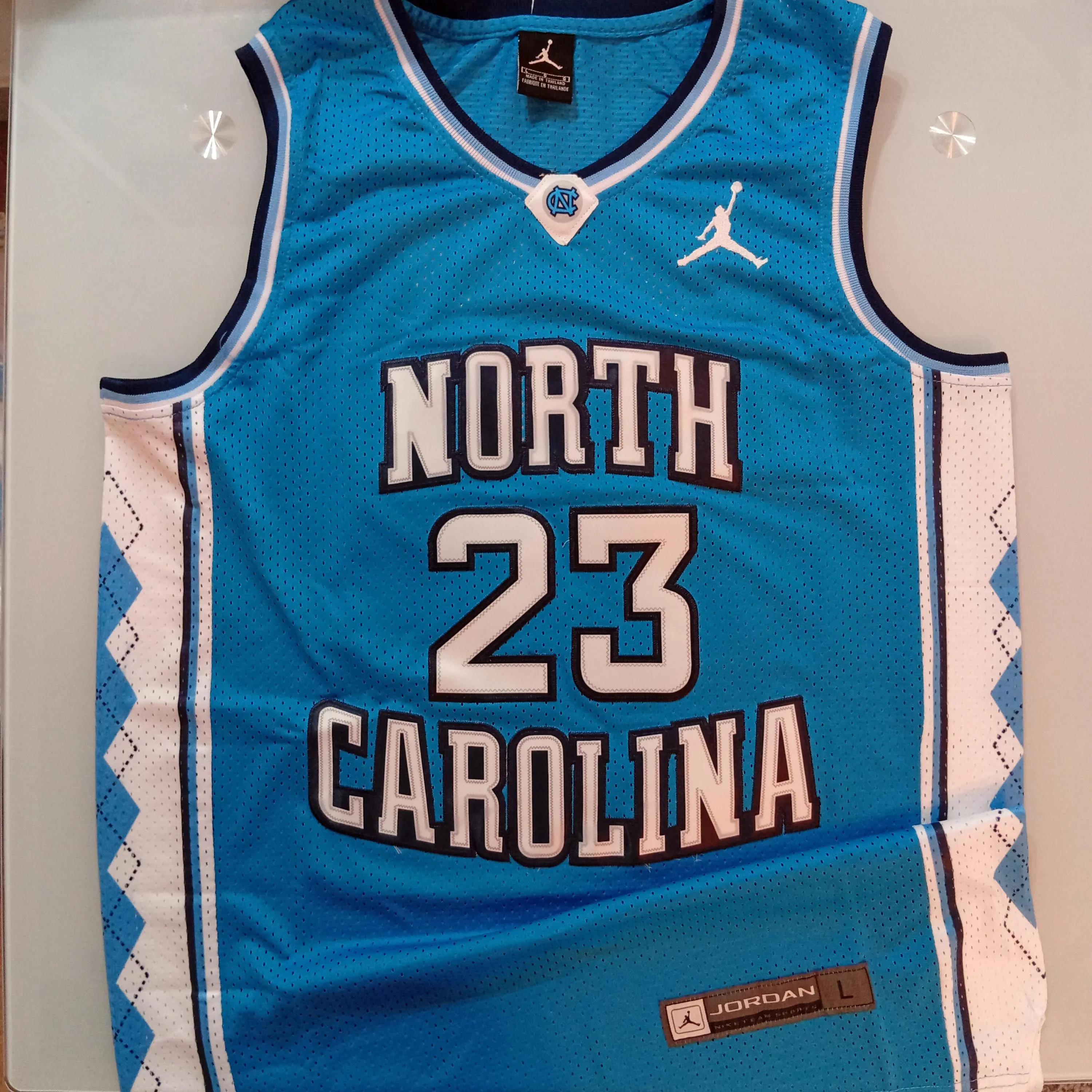 Michael Jordan Signed Autographed North Carolina Jersey With COA
