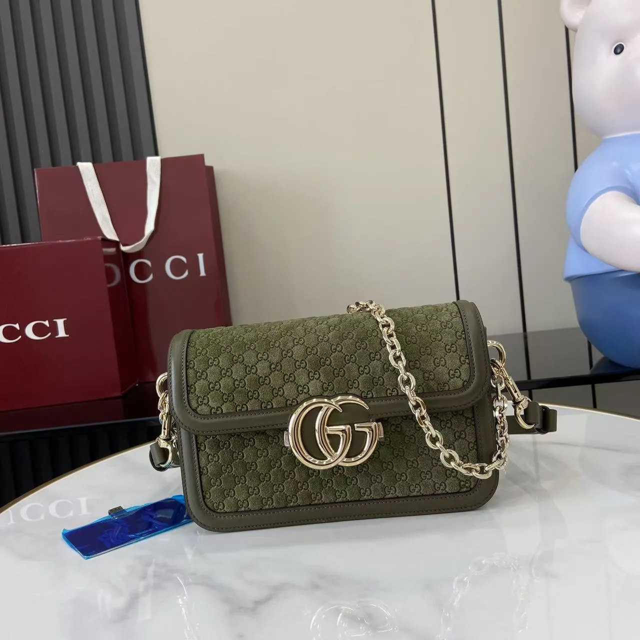 Gucci Monogram Canvas Crossbody Bag product photo from LabelPicks