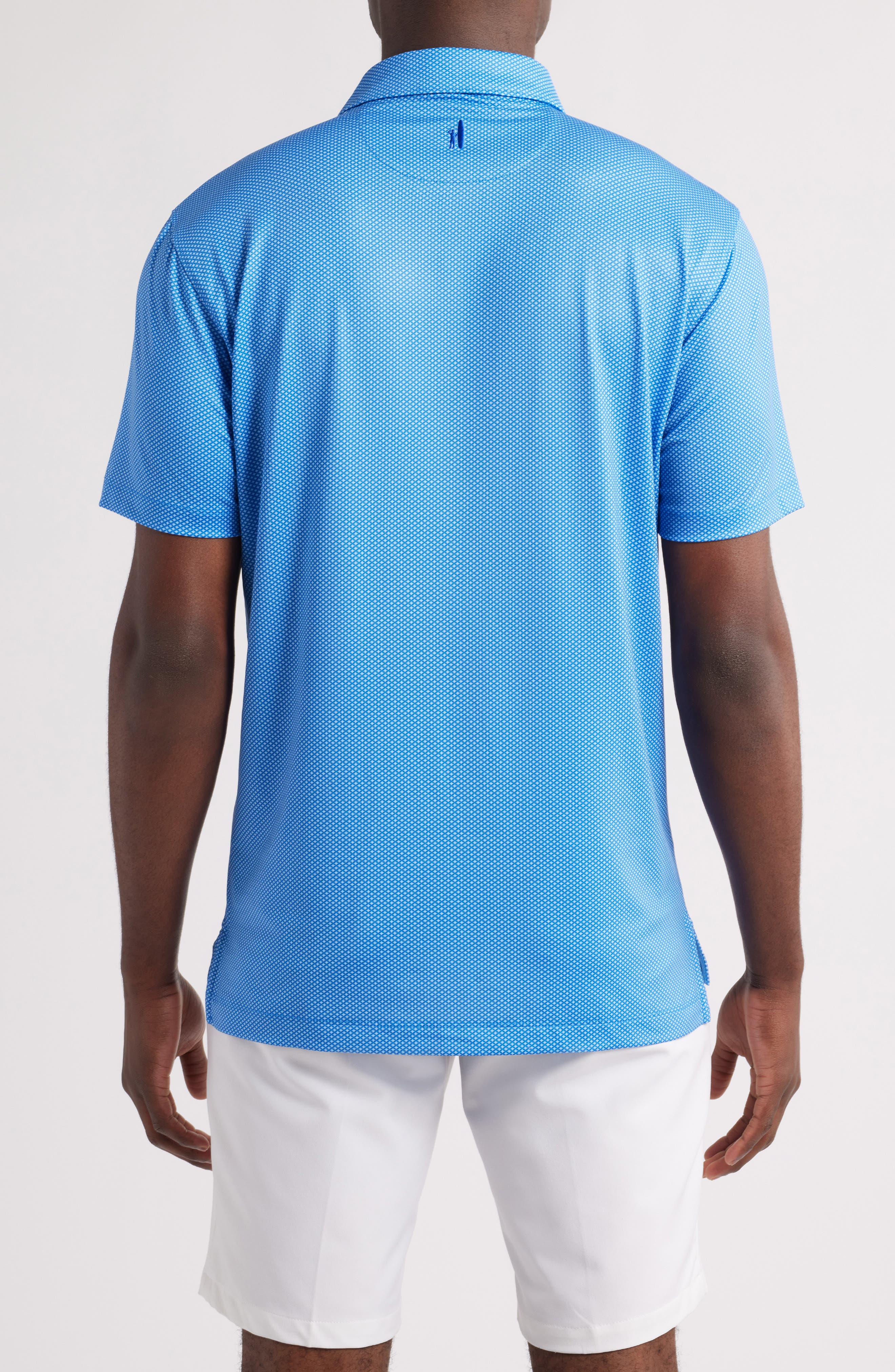 johnnie-O Teo Microprint PREP-FORMANCE Golf Polo