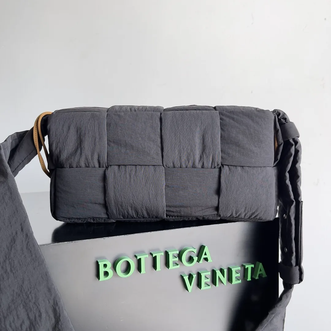 Bottega Veneta Cassette Brown Nylon Belt Bag product photo from LabelPicks