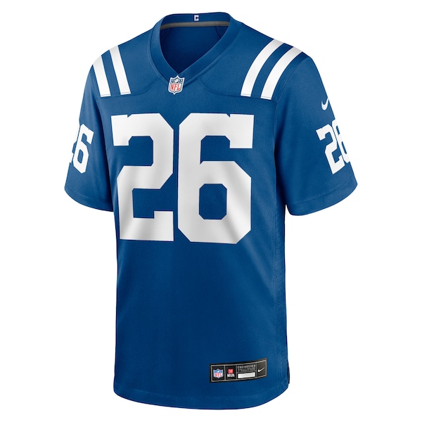 Khalil Herbert Indianapolis Colts Nike Team Game Jersey -  Royal