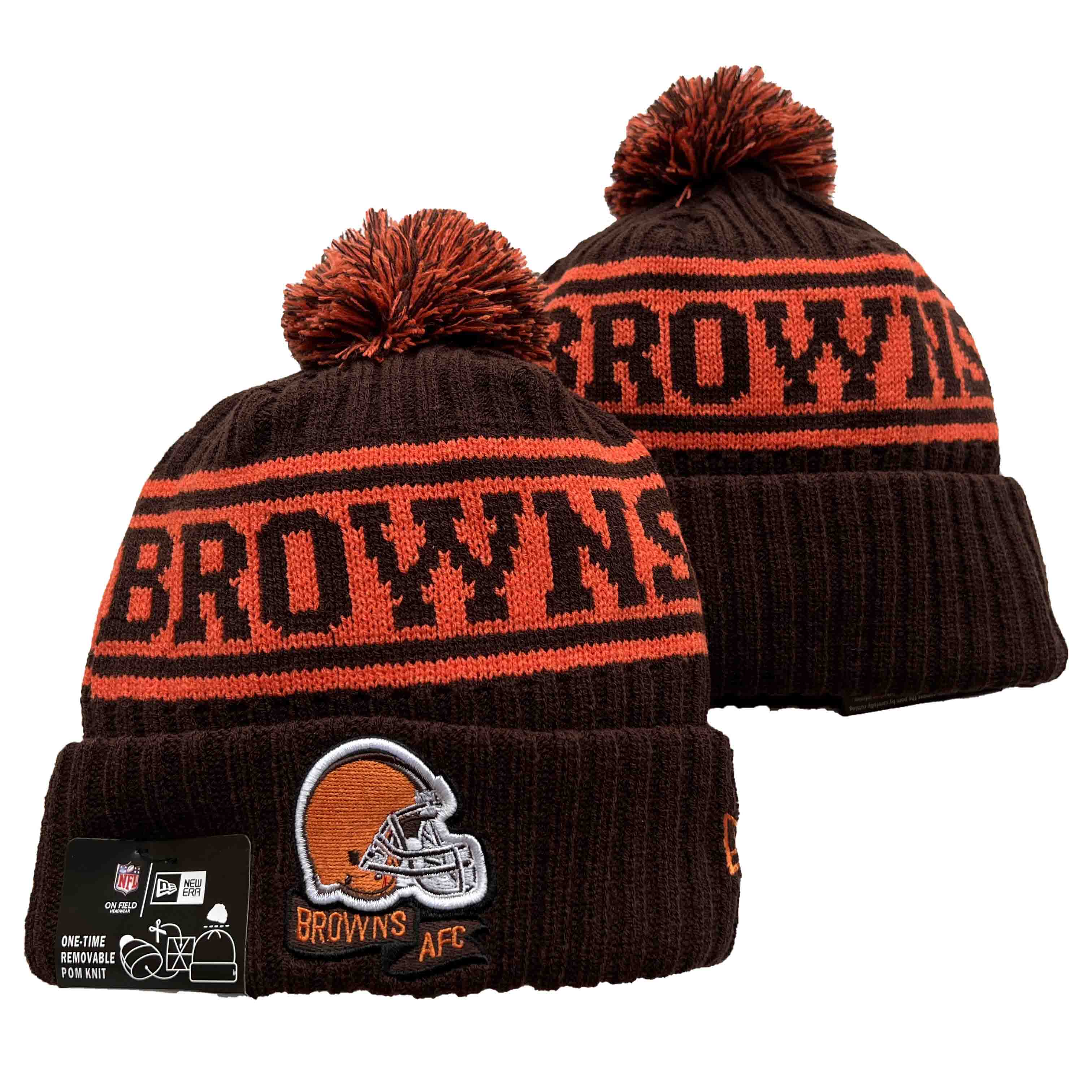 CLEVELAND BROWNS KNIT HAT