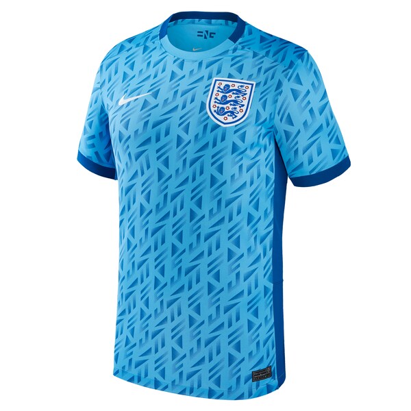 England Women's National Team Nike 2023 Away Stadium Replica Jersey - Light Blue