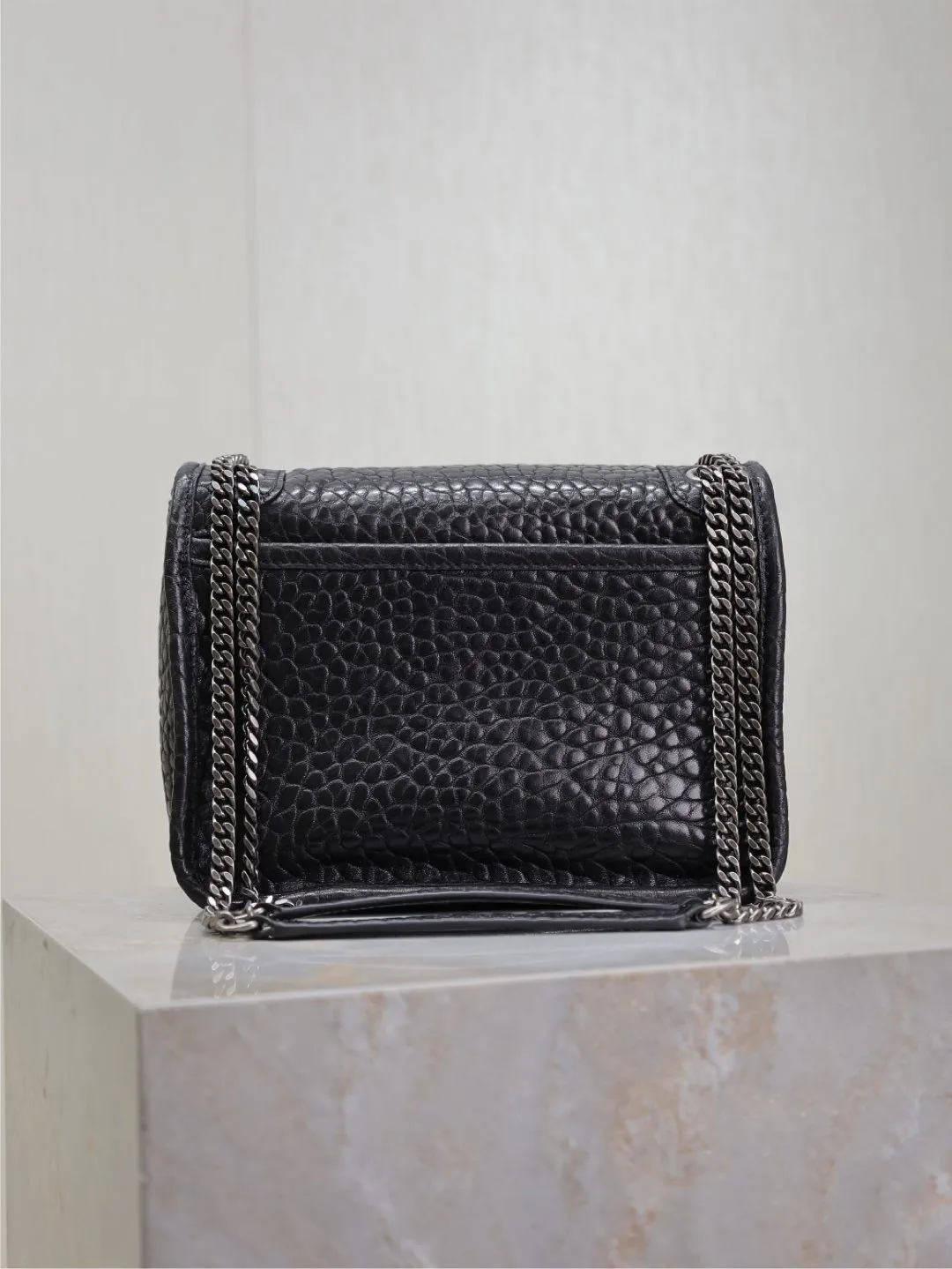 Saint Laurent Black Niki Lambskin Shoulder Bag product photo from LabelPicks