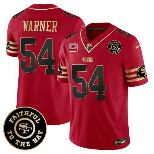 Fred Warner San Francisco 49ers #54 Faithful To The Bay  Vapor Limited Jersey - Red