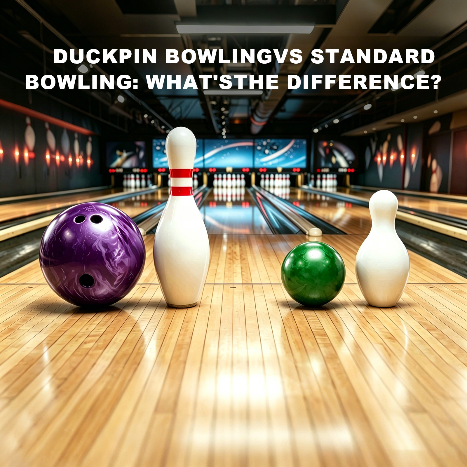 Duckpin Bowling vs Standard Bowling: What's the Difference?