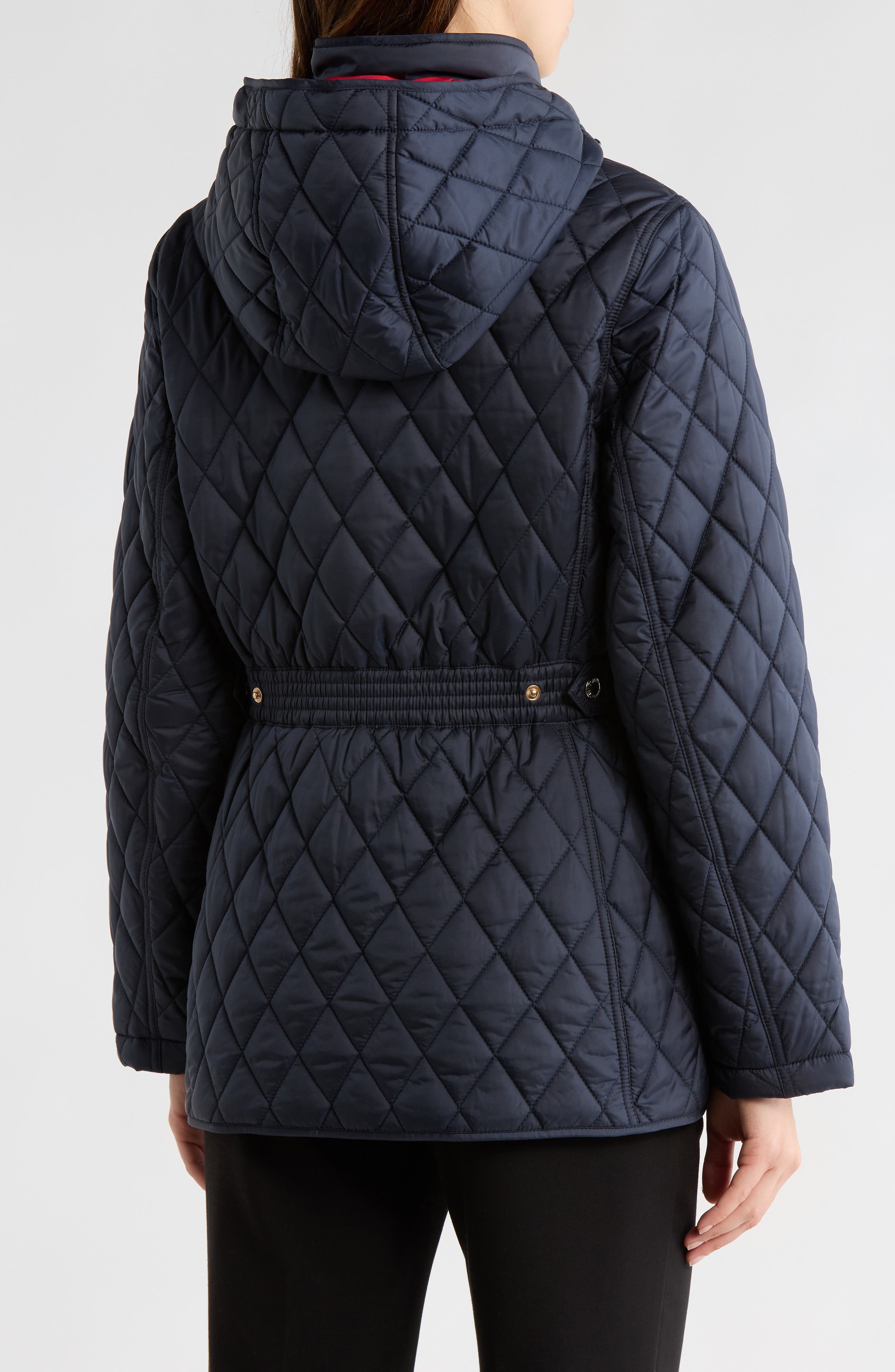 Tommy Hilfiger Hooded Diamond Quilted Jacket