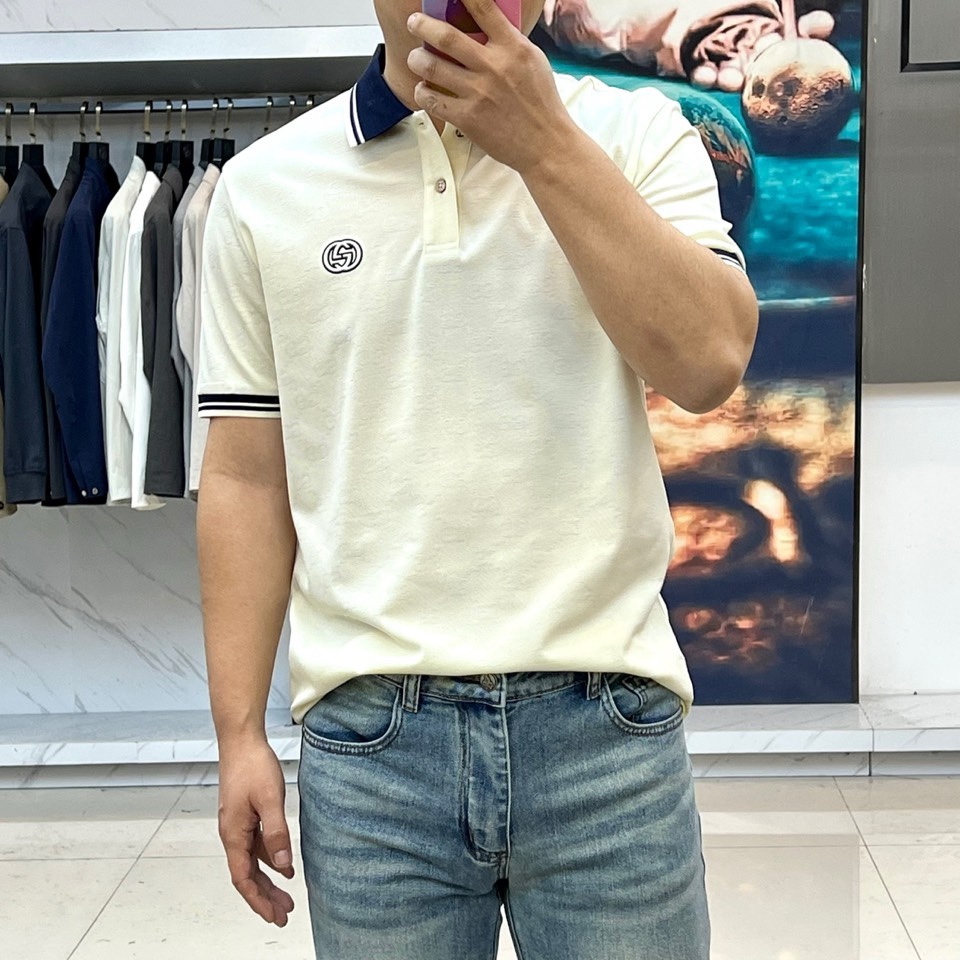 NEW 0320 Printed polo-shirt