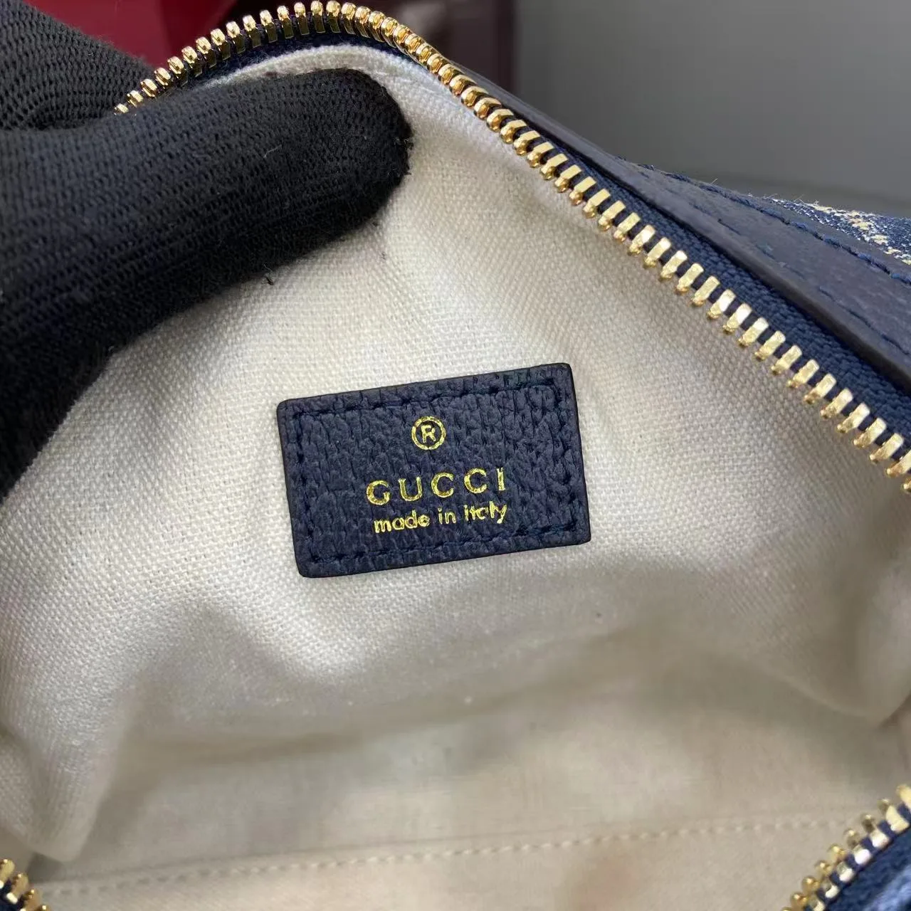 Gucci Denim Top Handle Bag product photo from LabelPicks