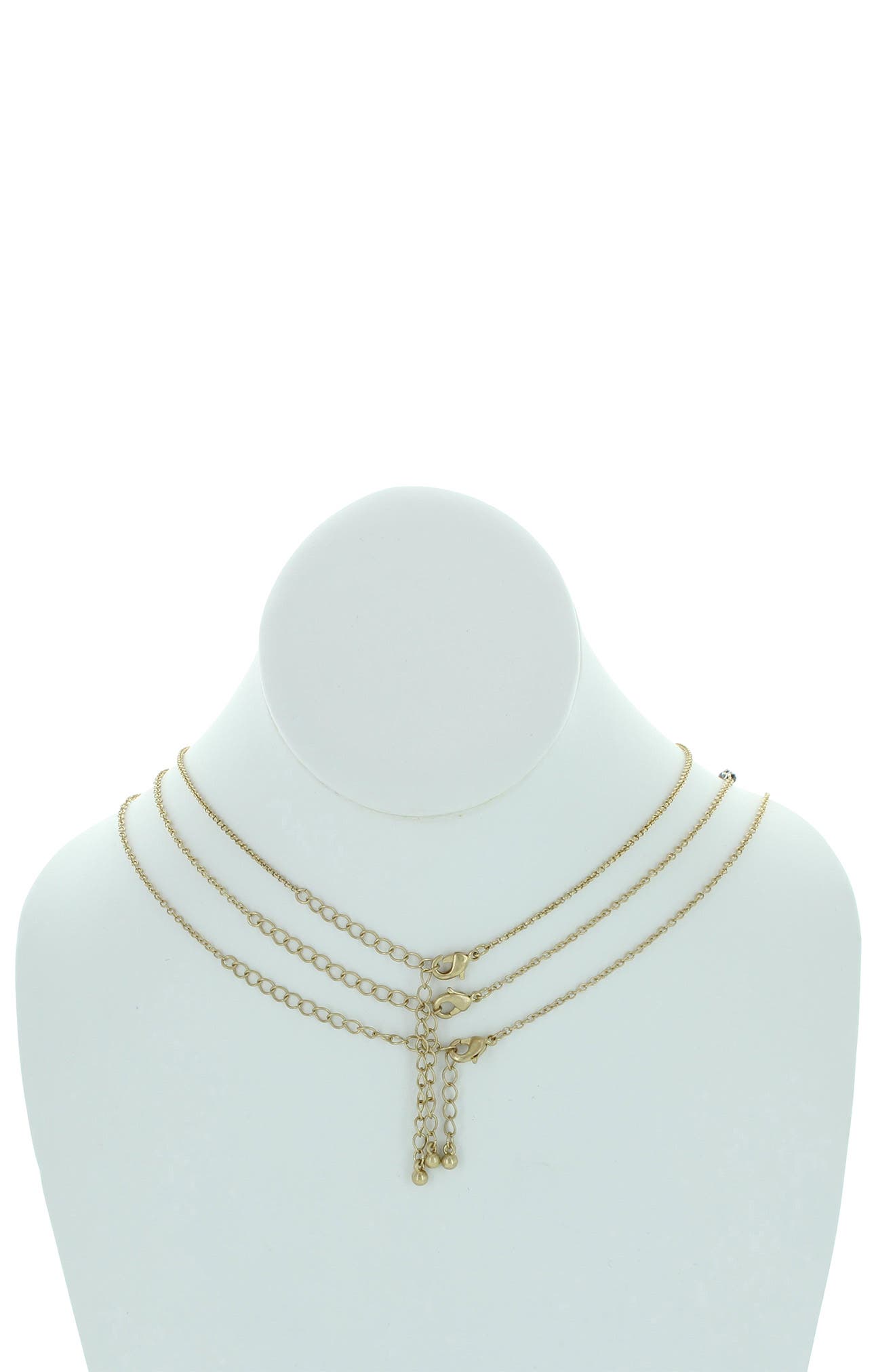 OLIVIA WELLES Riva Chain & Charm Necklaces - Set of 3