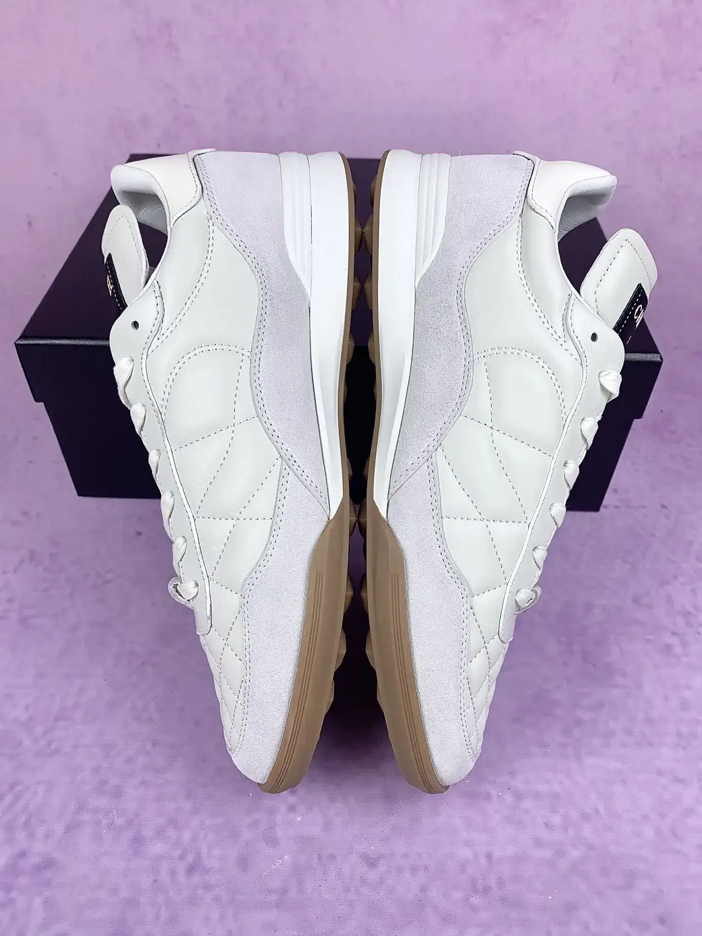 CHANEL Sneakers Calfskin & Suede Goatskin product photo from LabelPicks