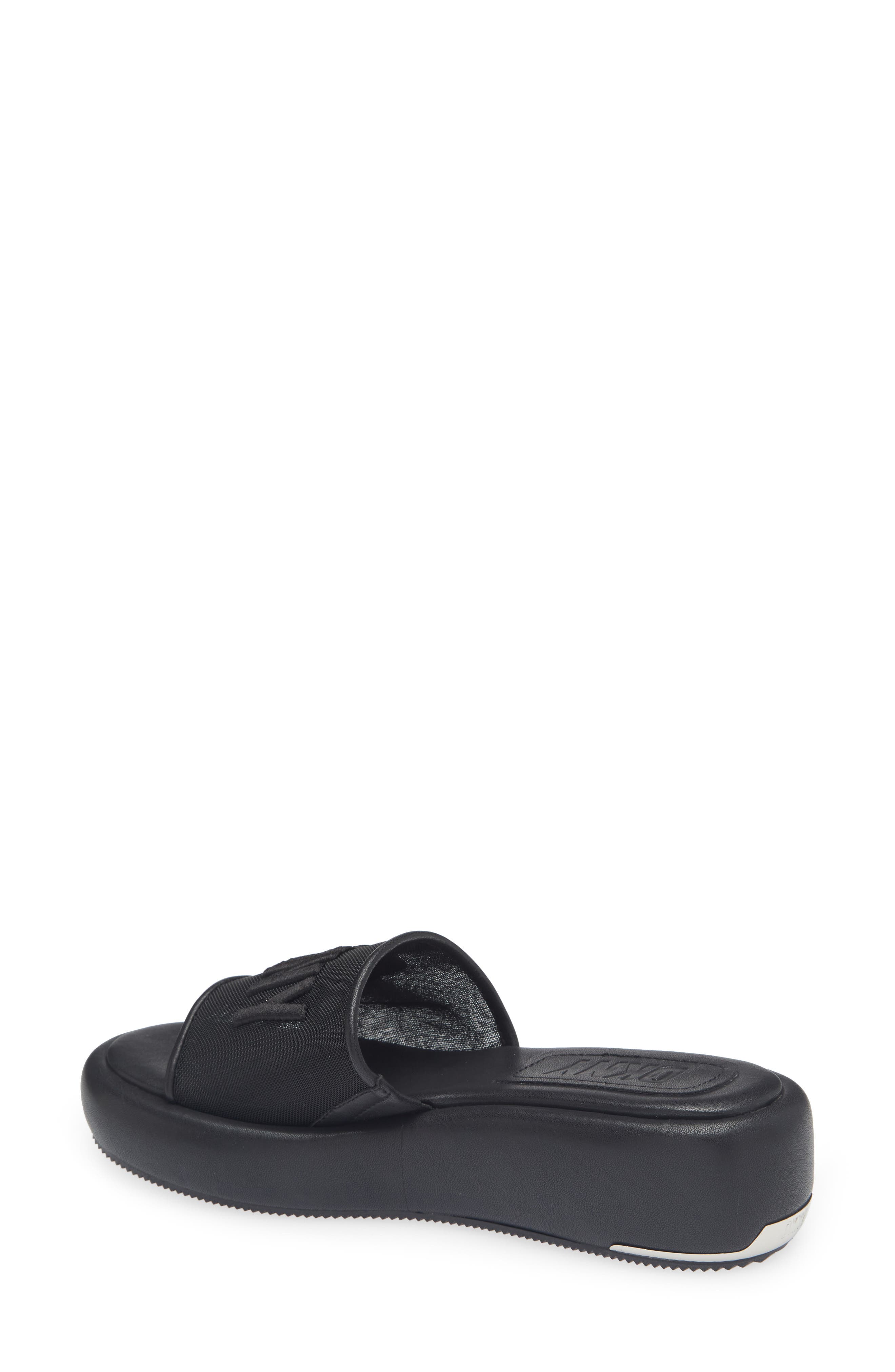 DKNY Odina Platform Slide Sandal