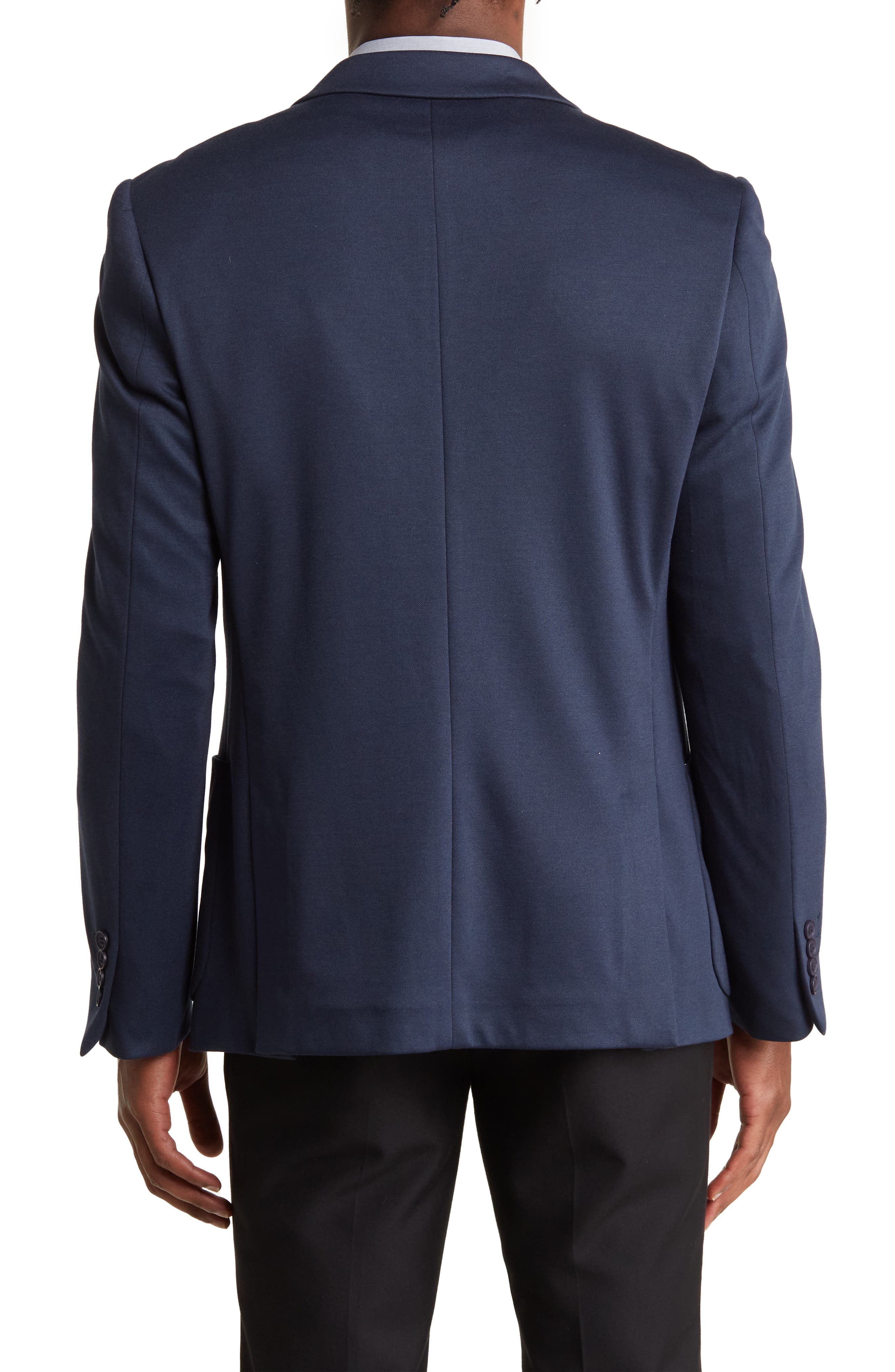 TOM BAINE Notch Collar Two Button 4-Way Stretch Jacket
