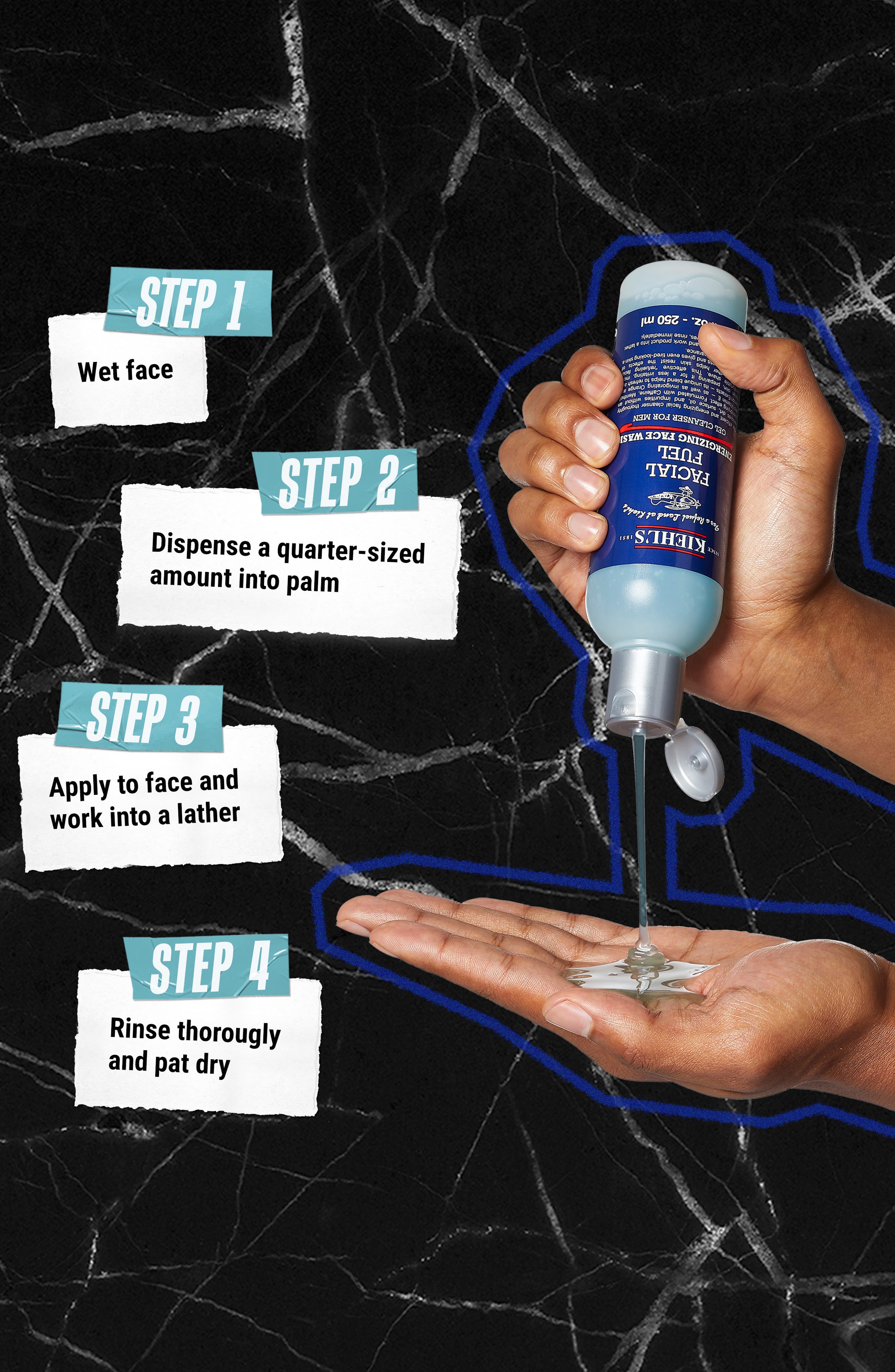 Kiehl's Since 1851 Facial Fuel Energizing Face Wash for Men