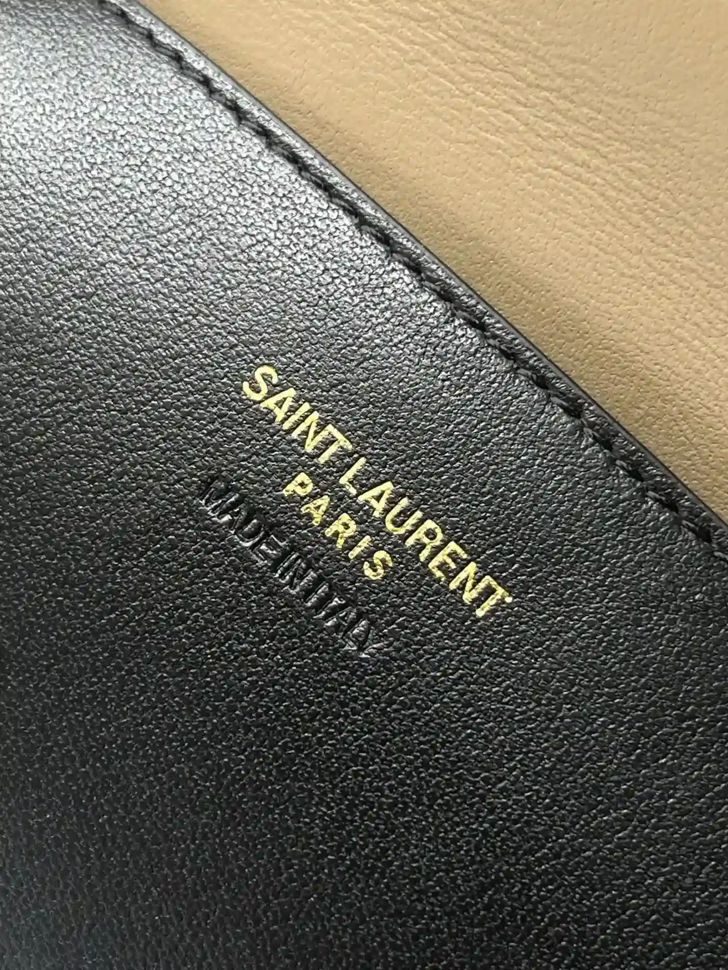 Saint Laurent Loulou Beige Quilted Leather Crossbody Bag product photo from LabelPicks