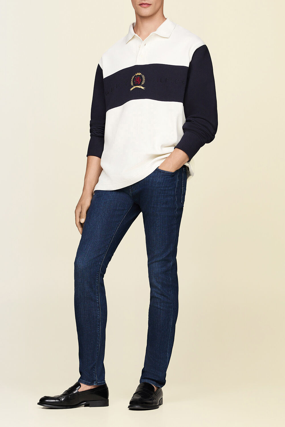 TOMMY HILFIGER מכנסי ג'ינס סלים