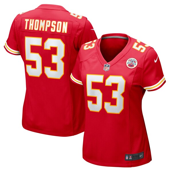 BJ Thompson Kansas City Chiefs Nike Women's  Game Jersey -  Red