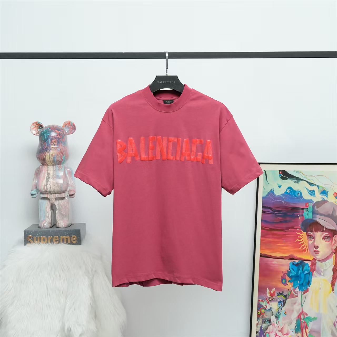 0510 Simple Print T-shirt