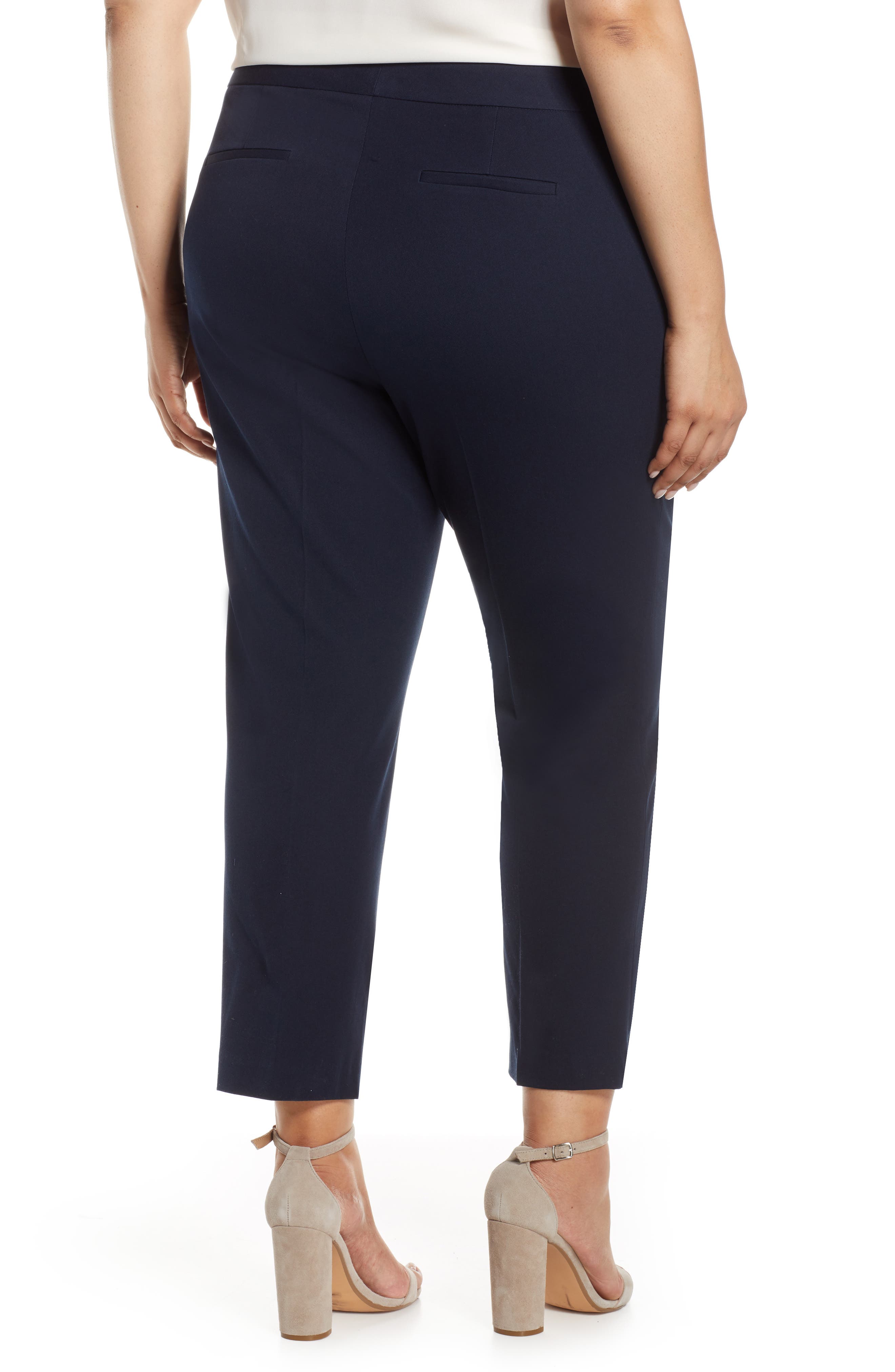 Vince Camuto Stretch Twill Crop Pants (Nordstrom Exclusive)