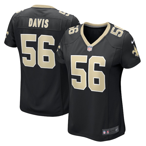 Demario Davis New Orleans Saints Nike Women's  Game Jersey -  Black