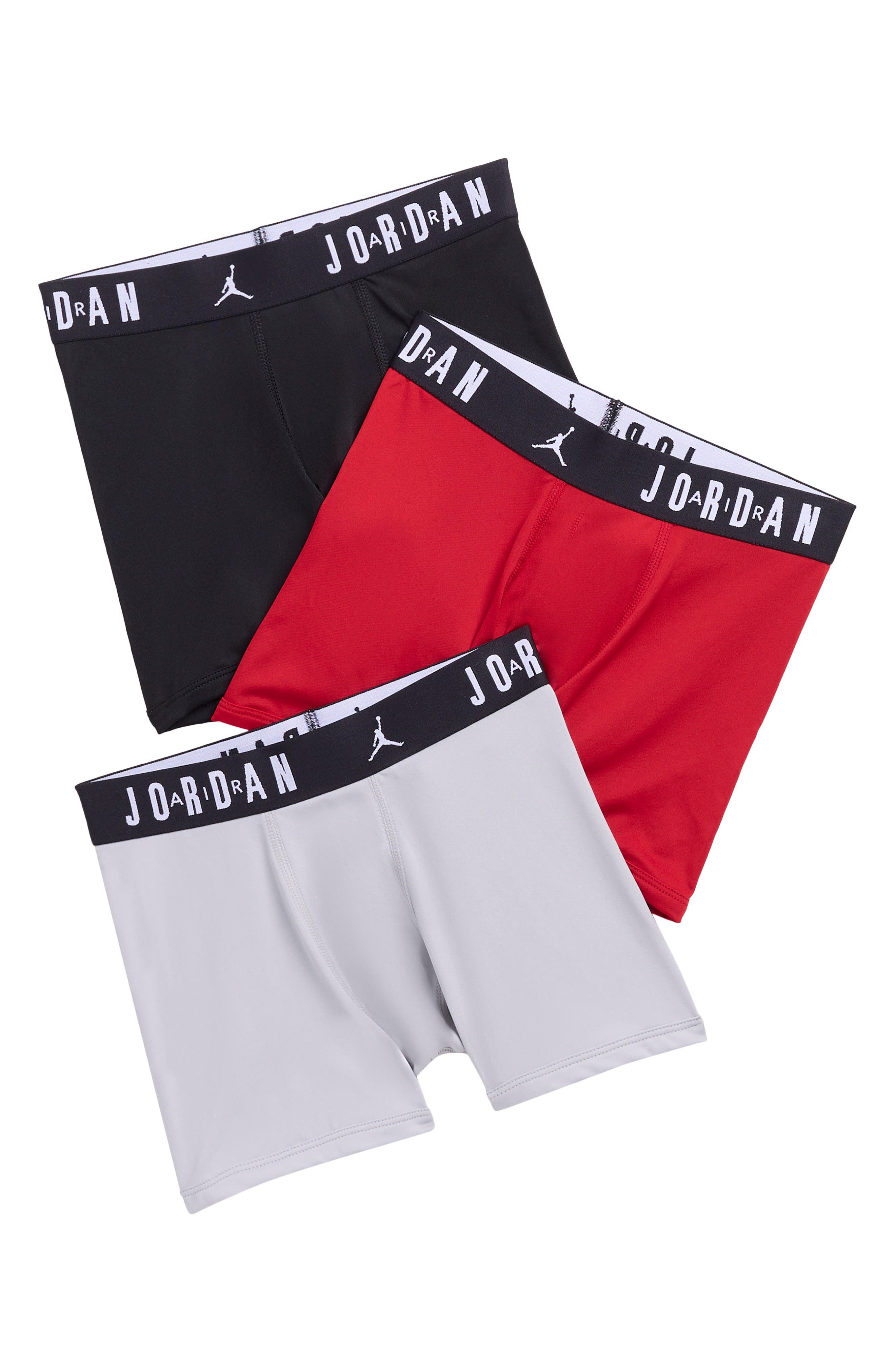 Jordan Kids' 3-Pack Performance Boxer Briefs