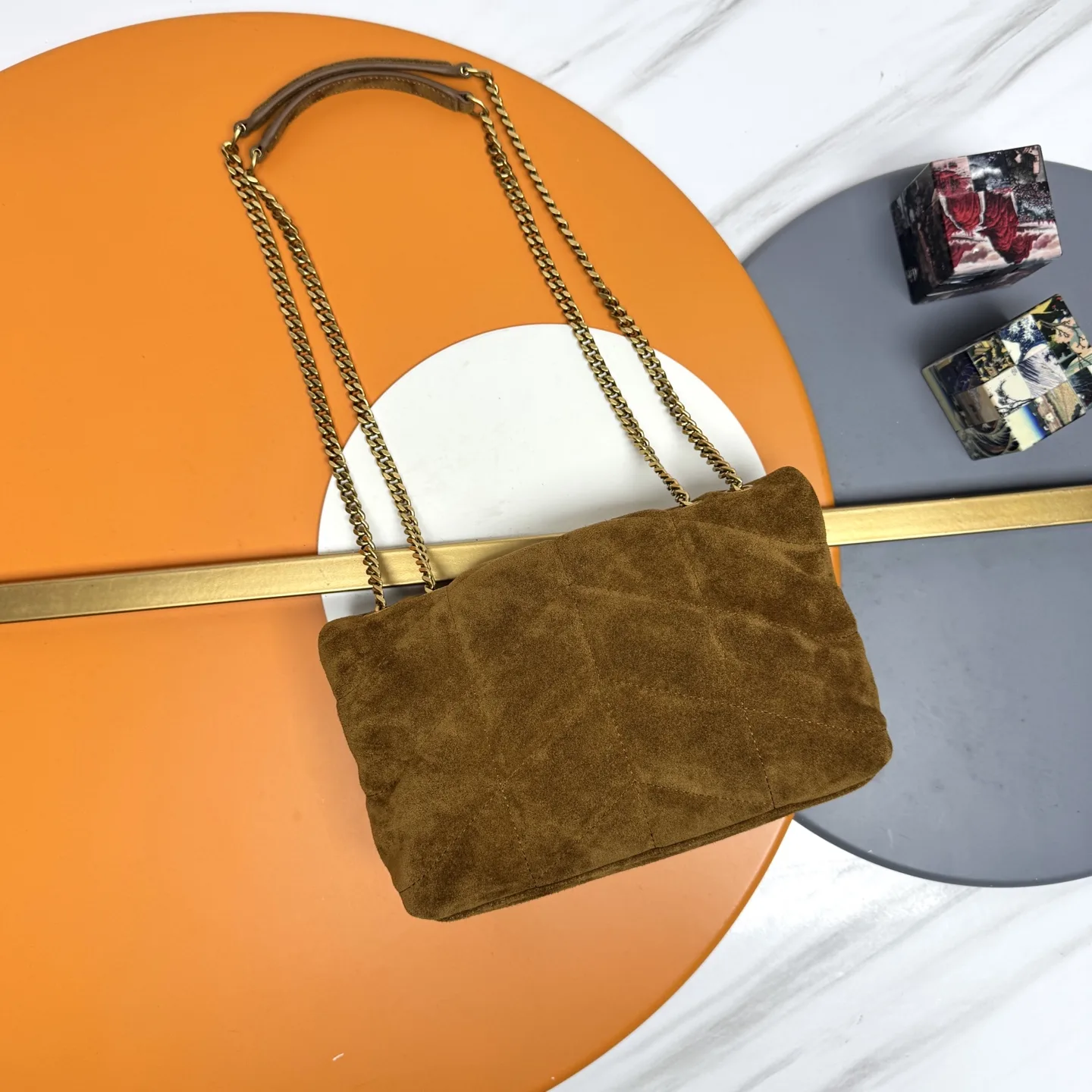 Saint Laurent Brown Loulou Quilted Leather Shoulder Bag product photo from LabelPicks