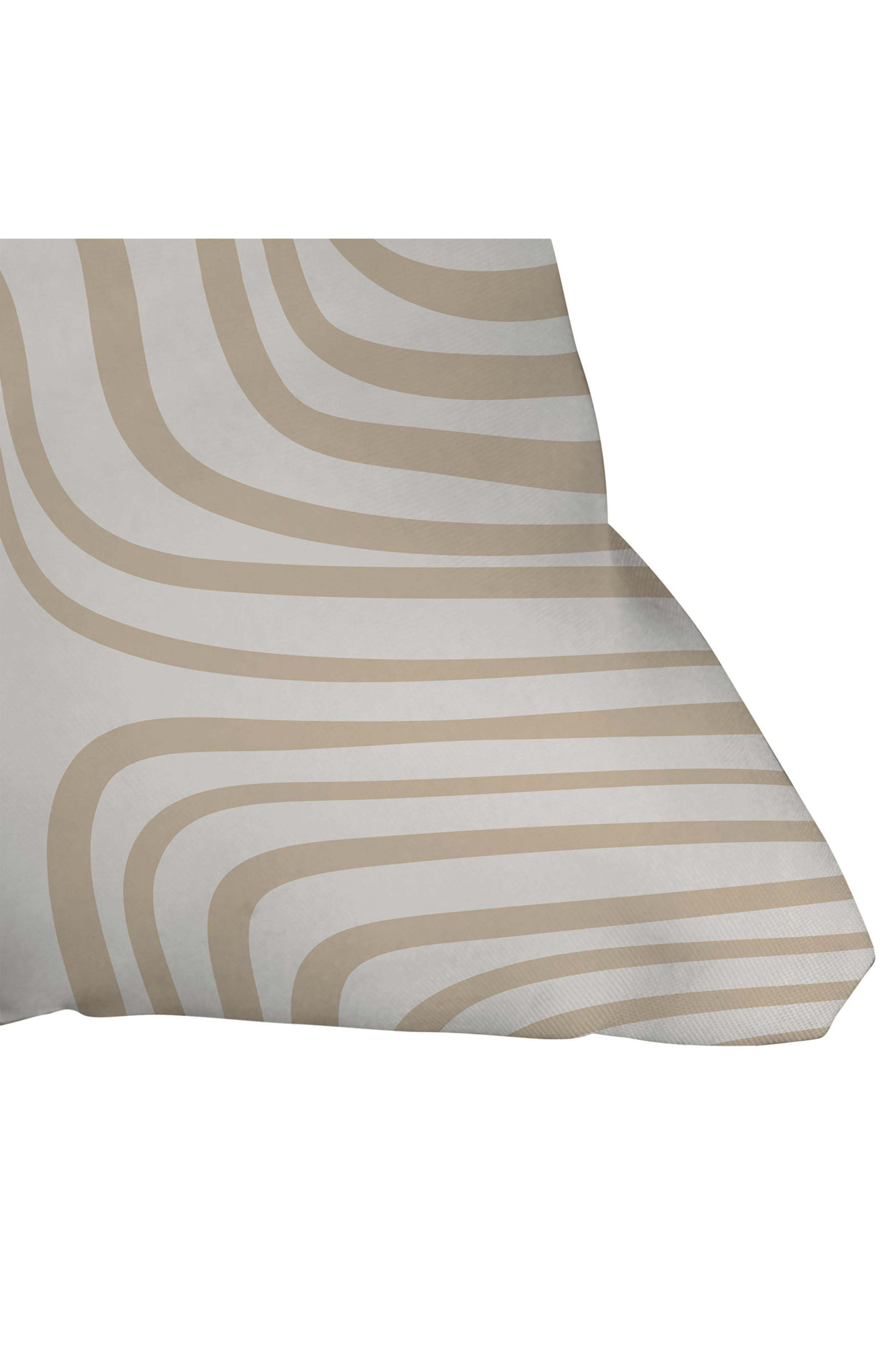 Deny Designs Iveta Coeur Neutral Throw Pillow