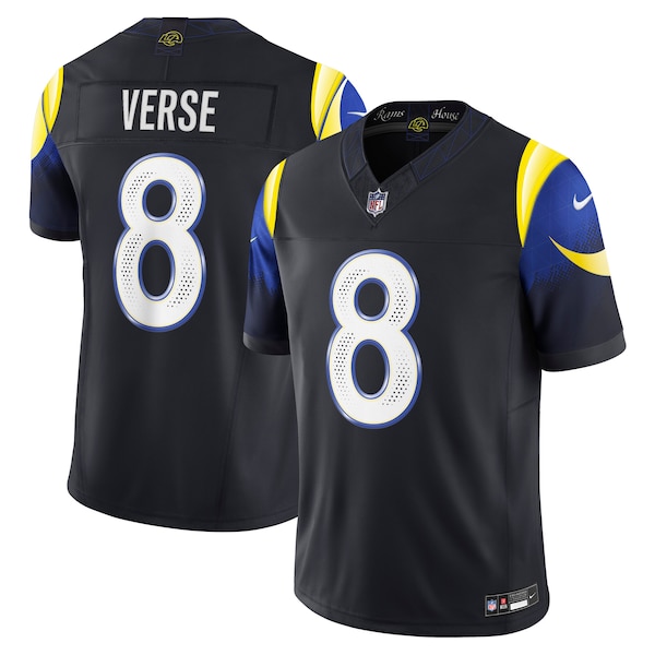 Jared Verse Los Angeles Rams Nike 2025 Rivalries Collection Limited Jersey - Midnight Blue