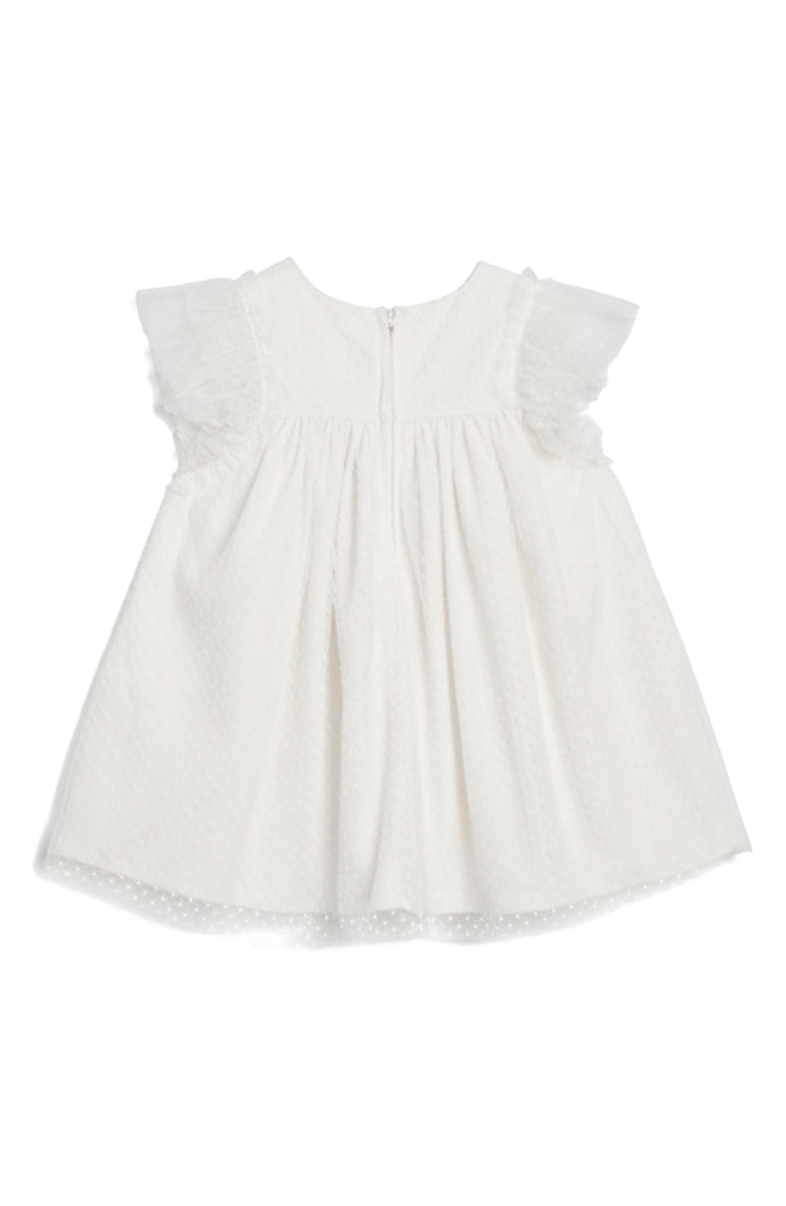 Pippa & Julie Kids' Lilly Dot Mesh Float Dress