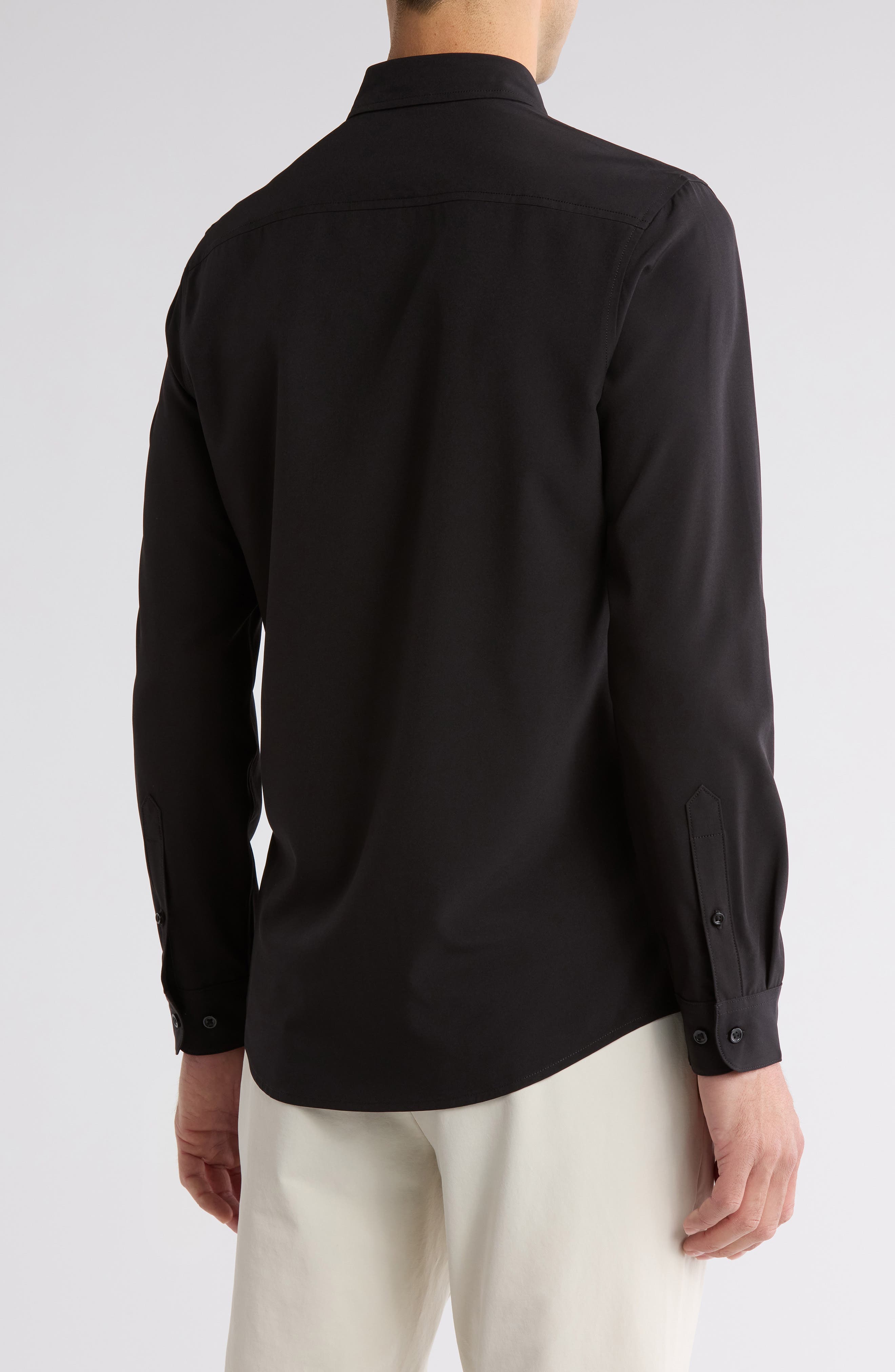 14th & Union Long Sleeve Performance Stretch Shirt