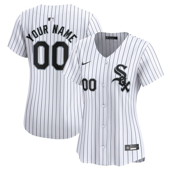 Chicago White Sox Nike Women's Home Limited Custom Jersey - White