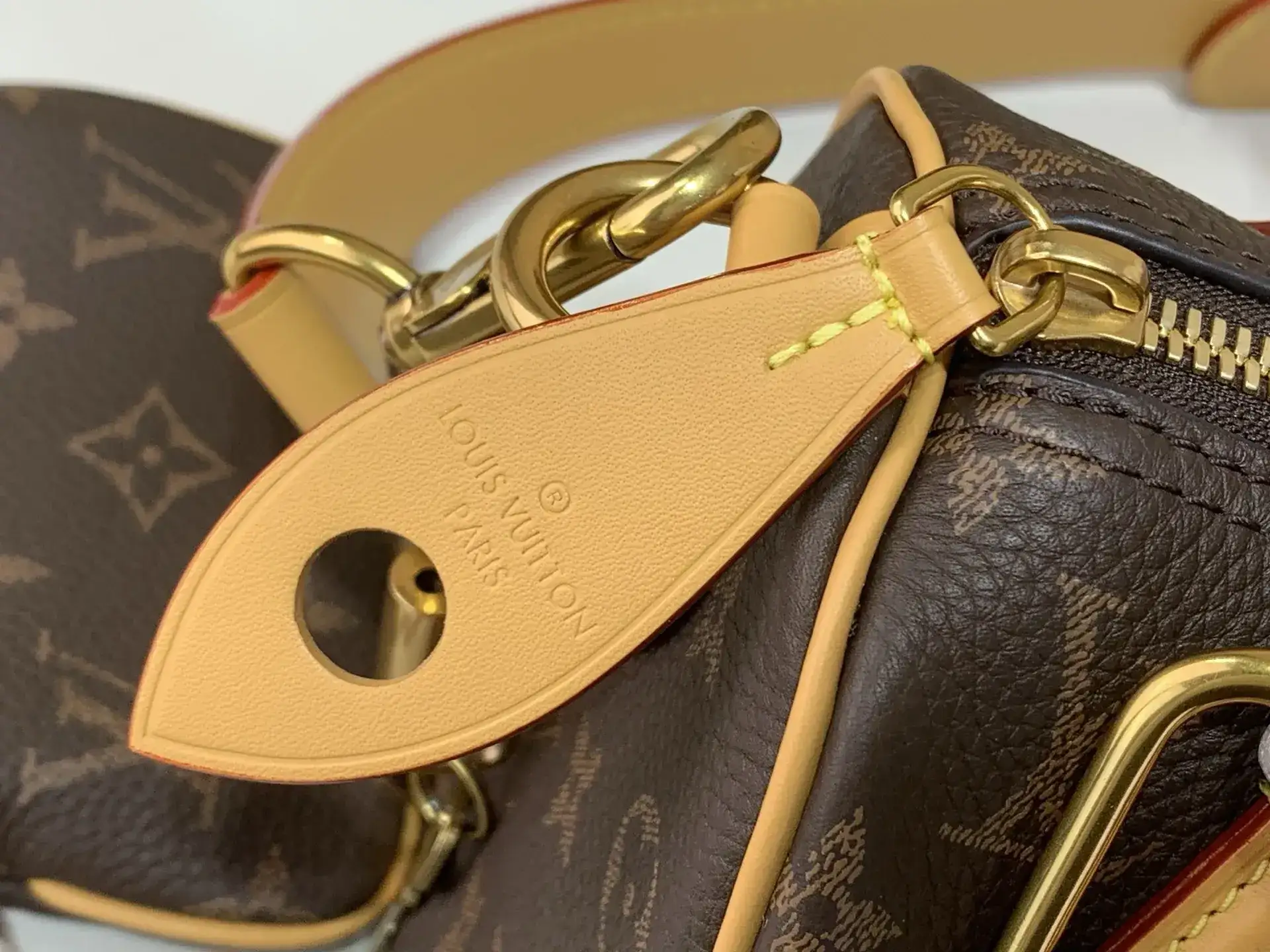 Louis Vuitton Blue Speedy Monogram Canvas Top Handle Bag product photo from LabelPicks