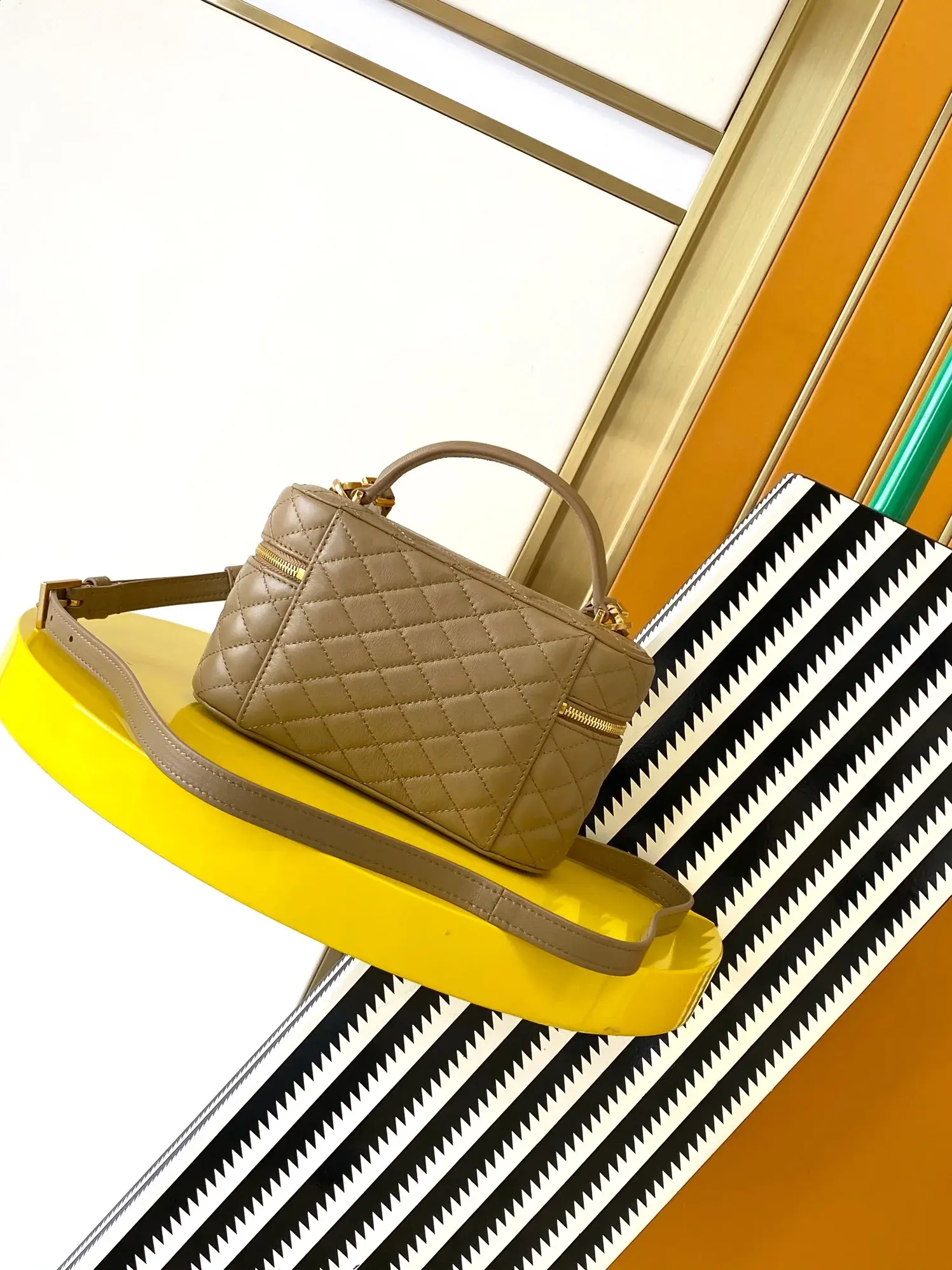 Saint Laurent Quilted Leather Crossbody Bag product photo from LabelPicks