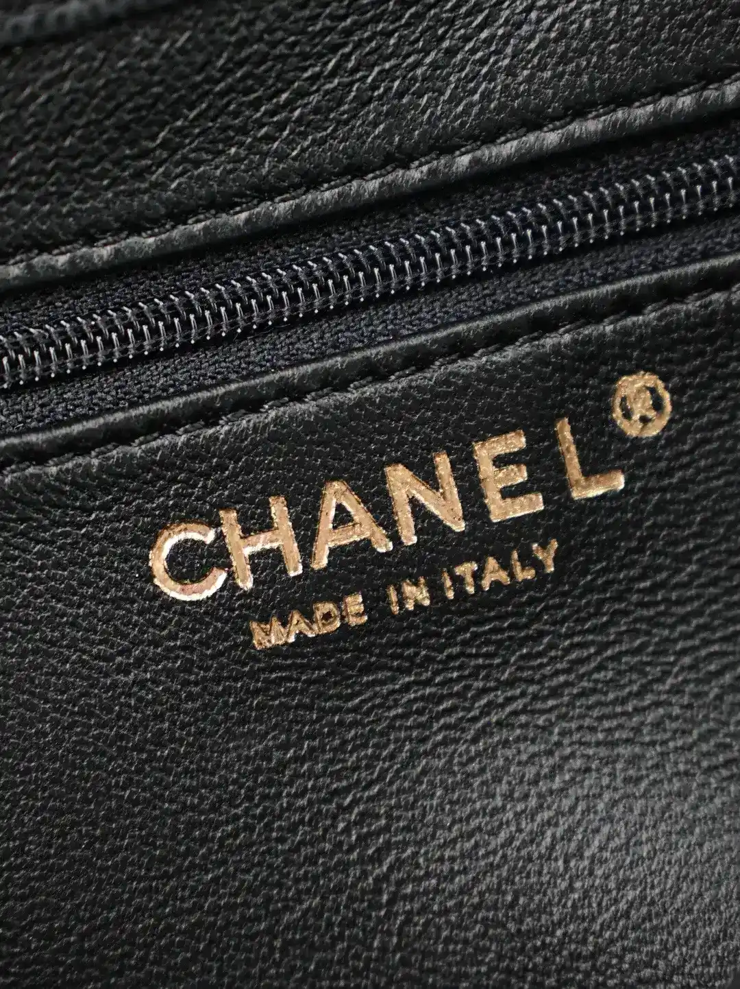 Chanel Black Grained Leather Shoulder Bag product photo from LabelPicks