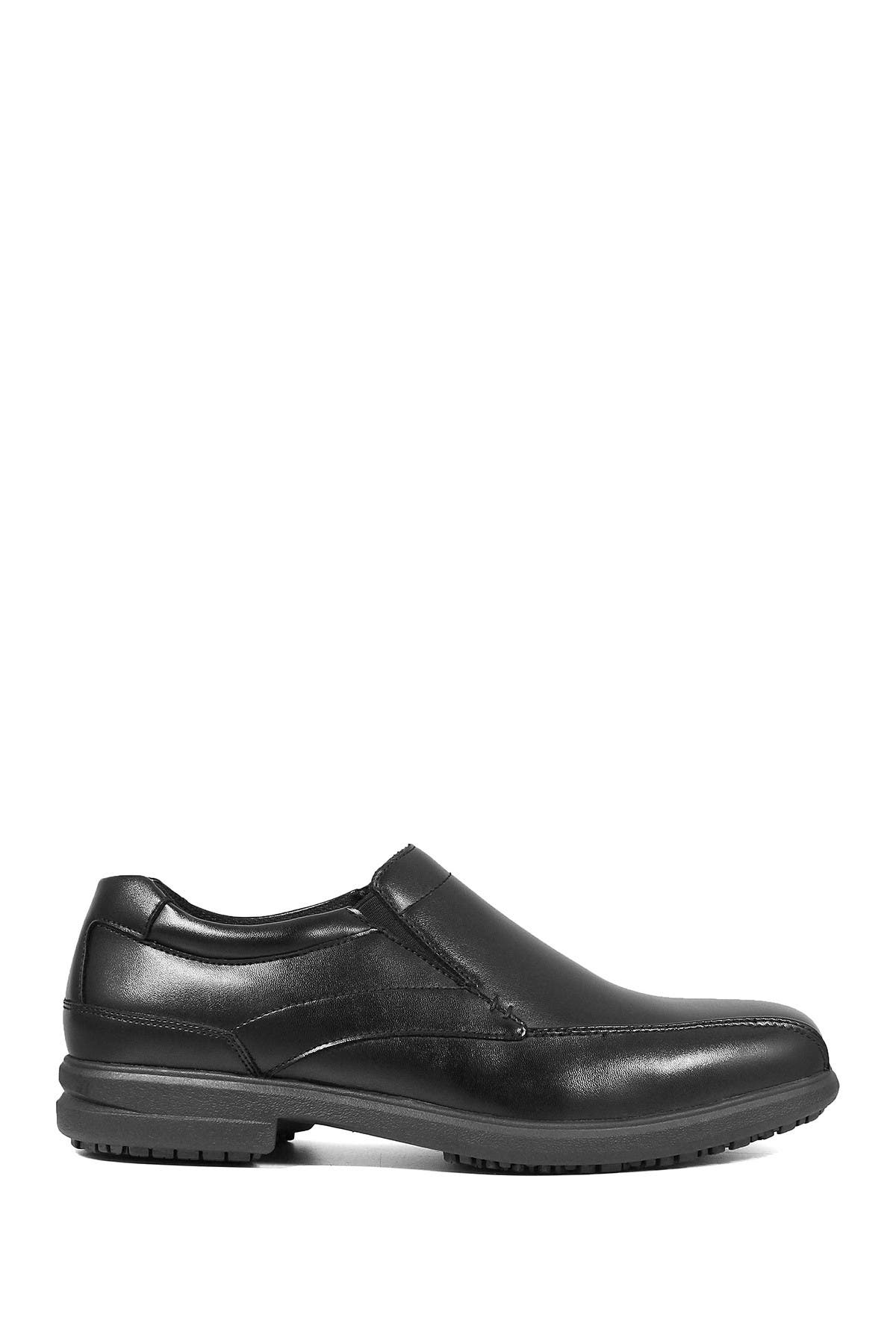 NUNN BUSH Sanford Slip-Resistant Slip-On Work Loafer - Wide Width Available