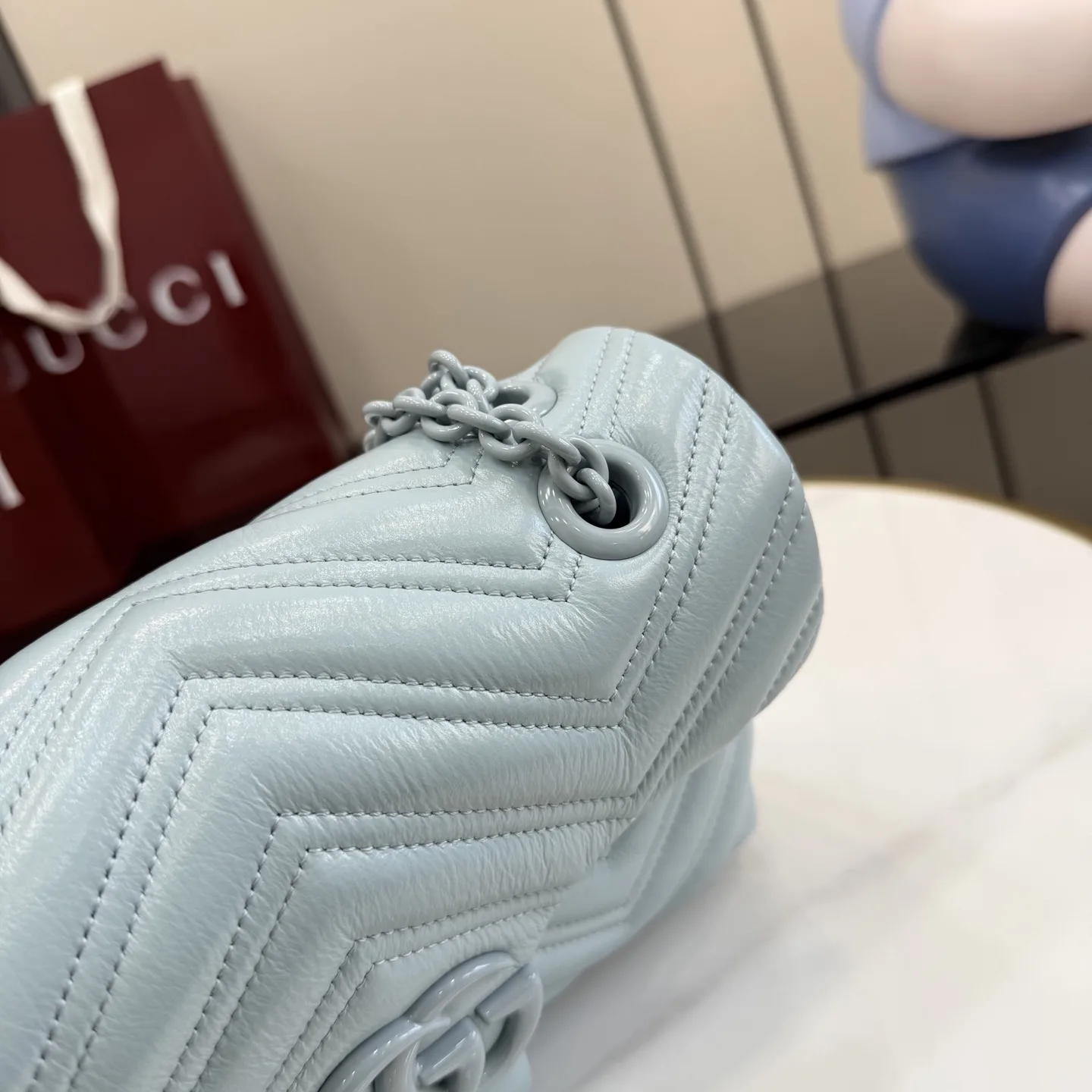 Gucci Marmont GG Supreme Canvas Shoulder Bag product photo from LabelPicks