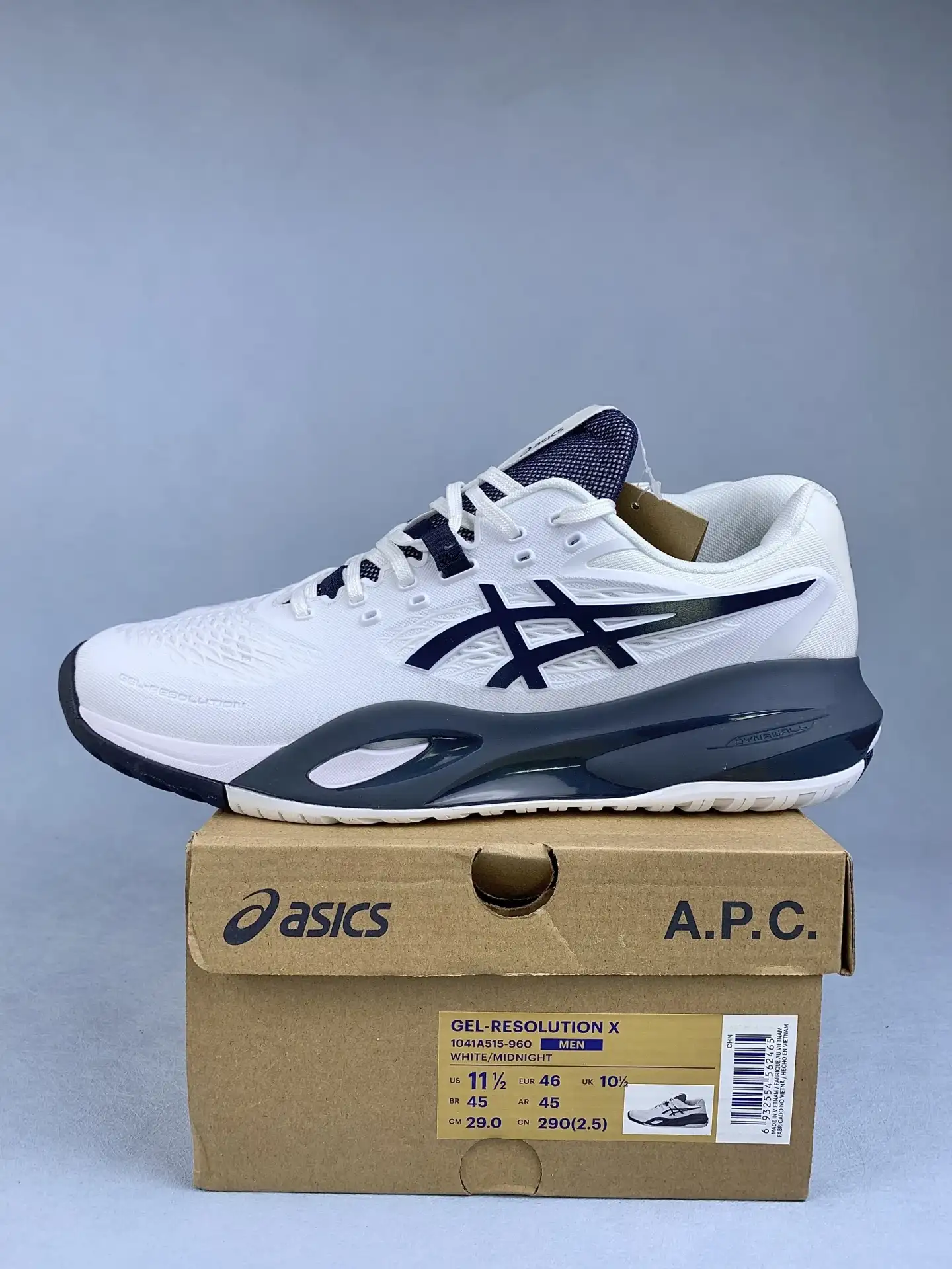 ASICS x A.P.C. GEL-RESOLUTION X CLAY Tennis Shoes product photo from LabelPicks