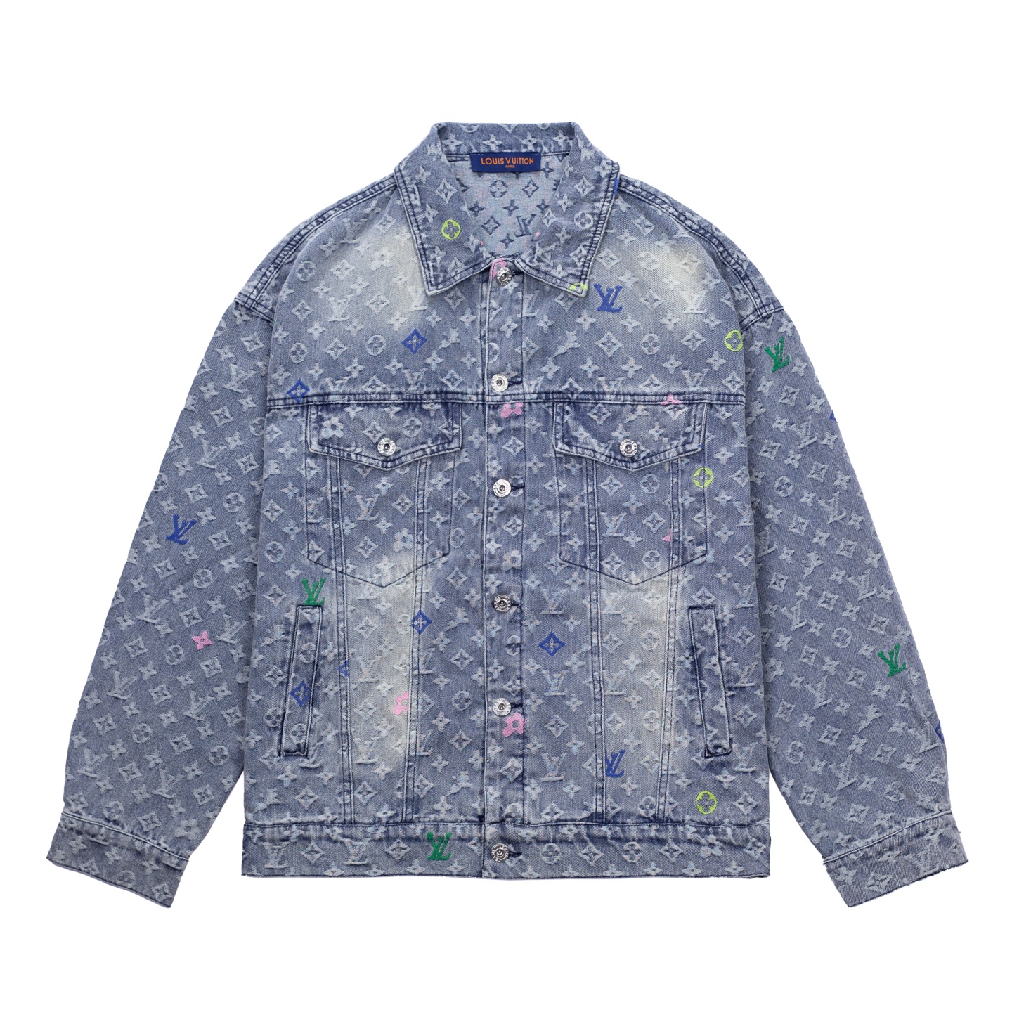 0916 New heavy craft whole pressed drill jacket