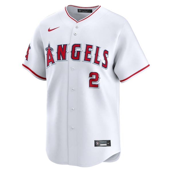 Luis Rengifo Los Angeles Angels Nike Home Limited Player Jersey - White