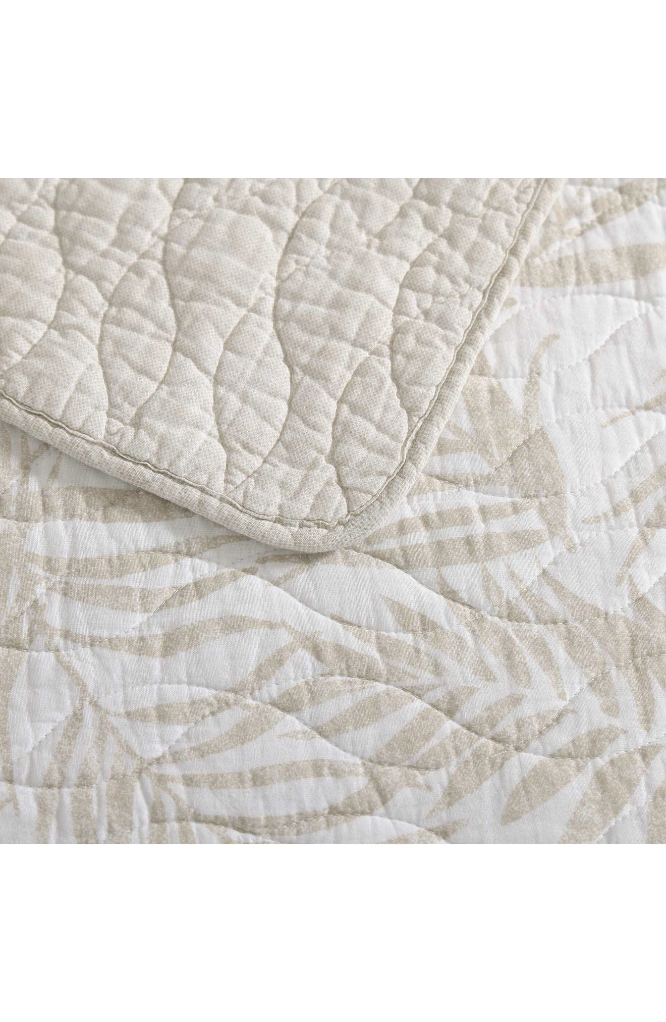 Tommy Bahama Palm Day Cotton Quilt & Sham Set